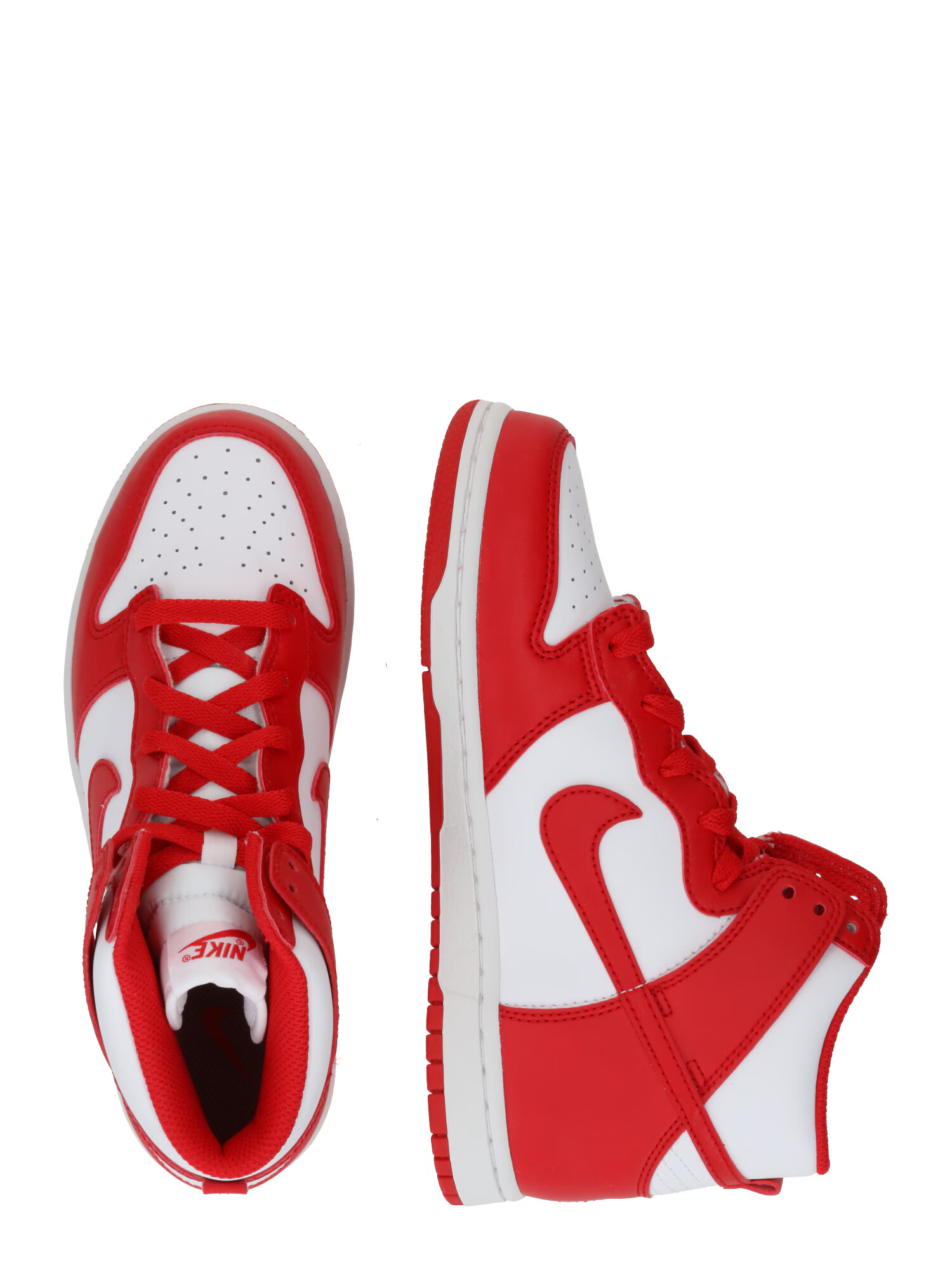 Nike Sportswear Sneaker 'Dunk' roșu / alb - Pled.ro