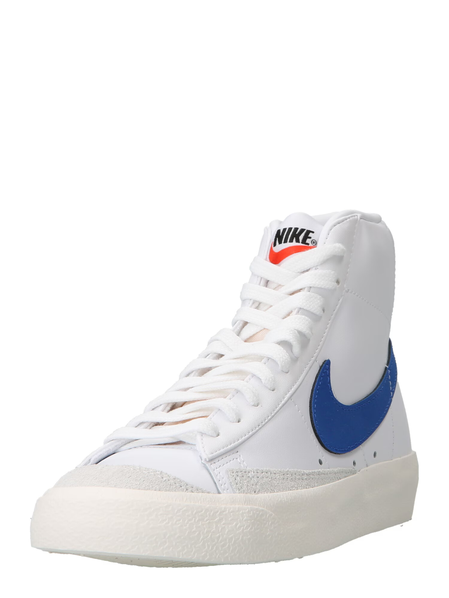 Nike Sportswear Sneaker înalt 'Blazer Mid 77' albastru regal / roșu deschis / alb - Pled.ro