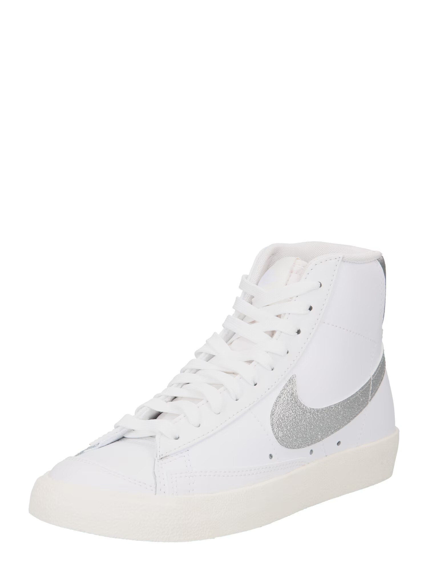 Nike Sportswear Sneaker înalt argintiu / alb - Pled.ro