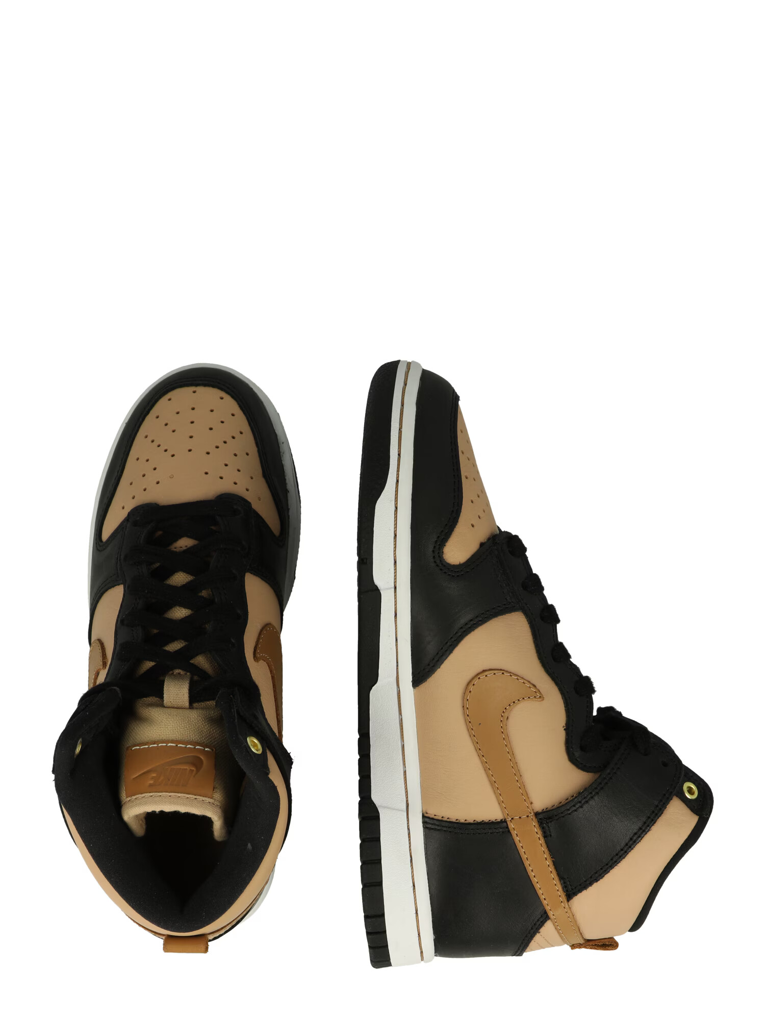 Nike Sportswear Sneaker înalt 'DUNK HIGH LXX' bej închis / maro cappuccino / negru - Pled.ro