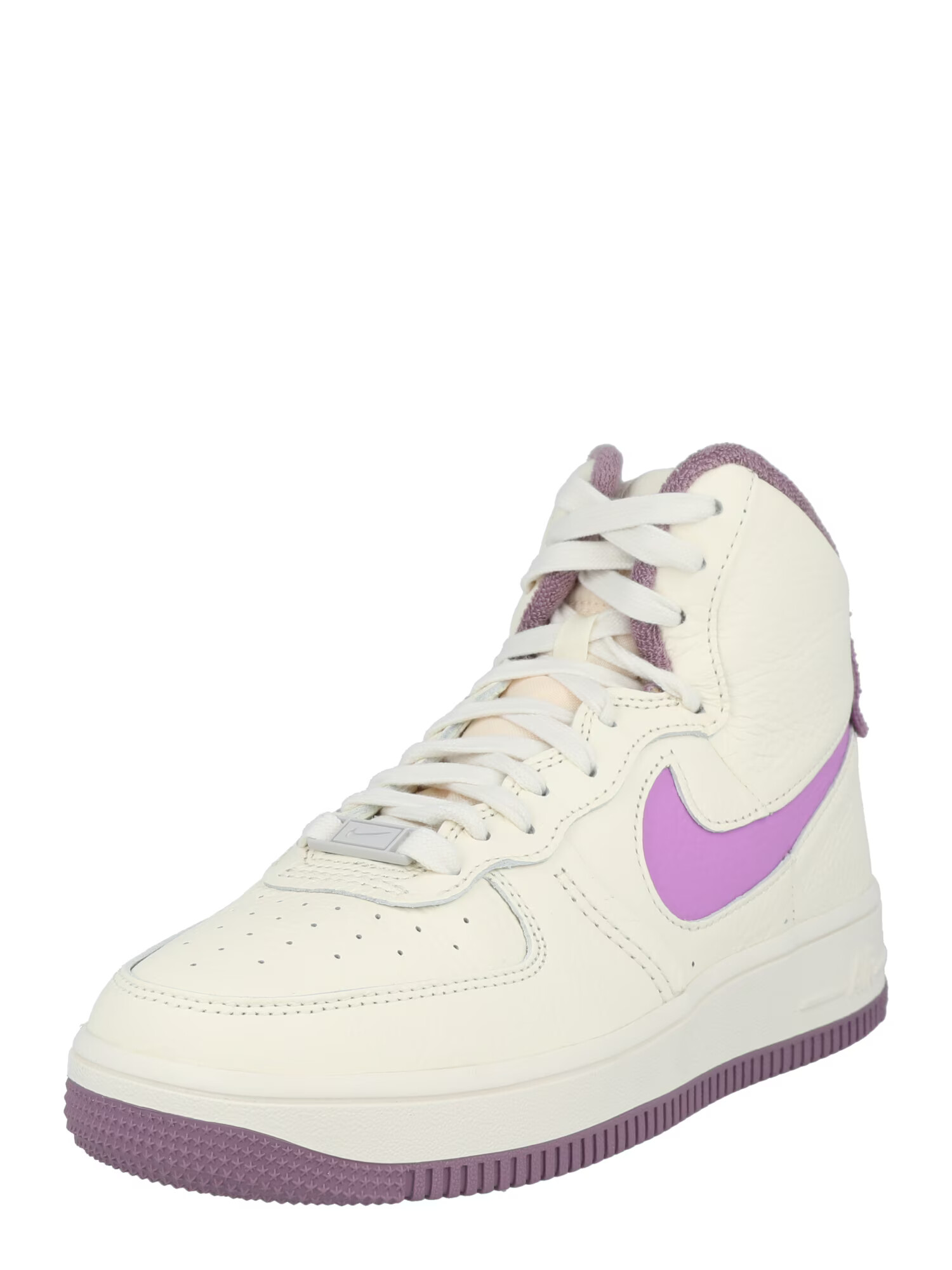 Nike Sportswear Sneaker înalt 'AF1 SCULPT' fildeş / mov orhidee / roșu-violet - Pled.ro