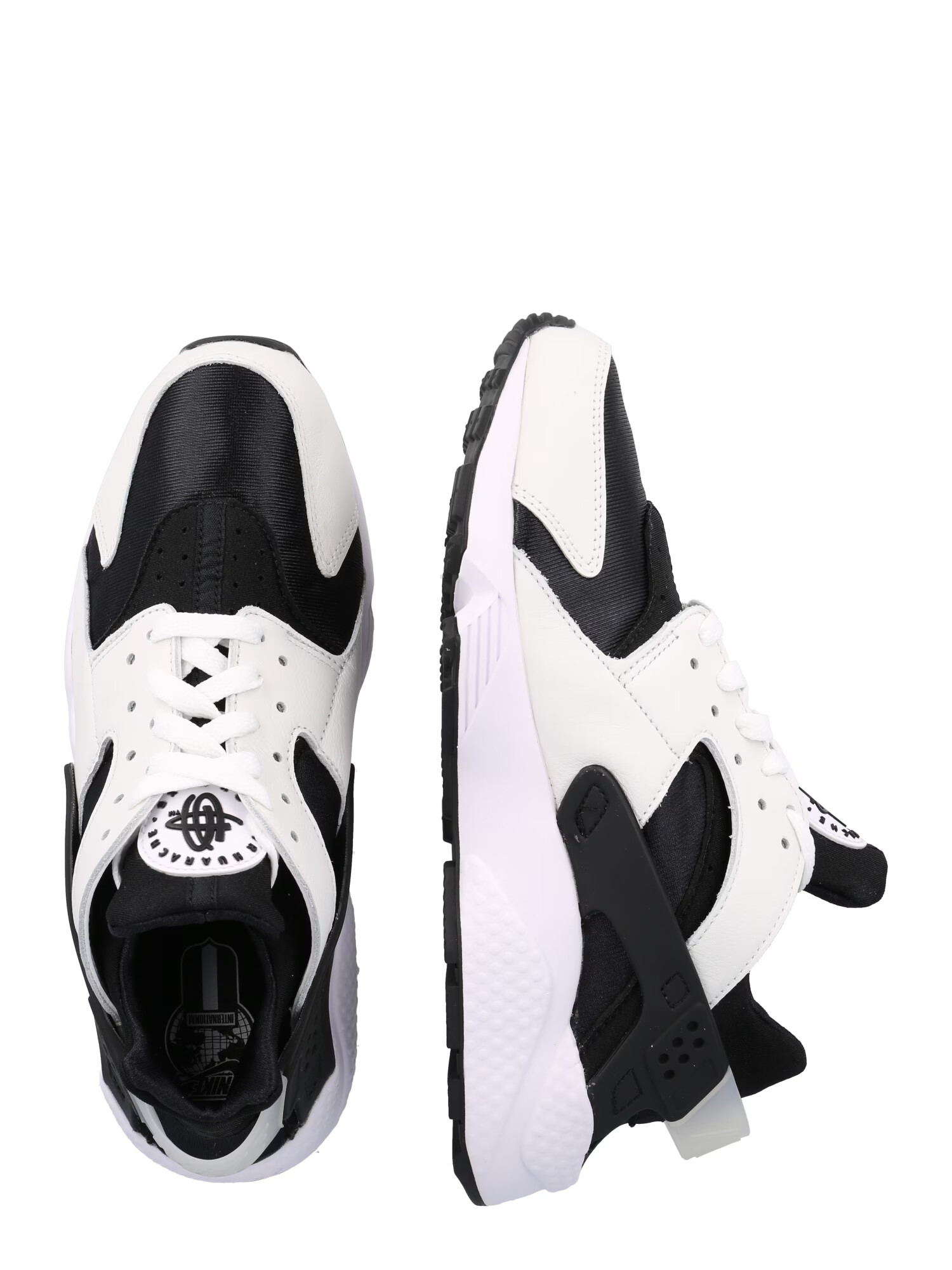 Nike Sportswear Sneaker low 'AIR HUARACHE' negru / alb - Pled.ro