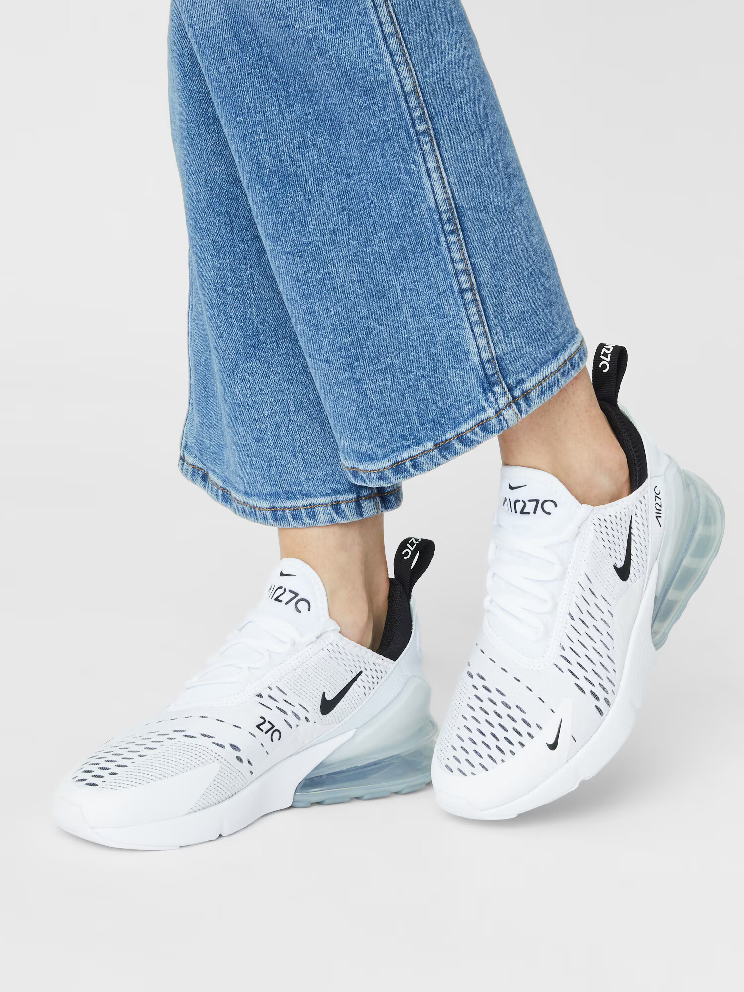 Nike Sportswear Sneaker low 'Air Max 270' negru / alb - Pled.ro