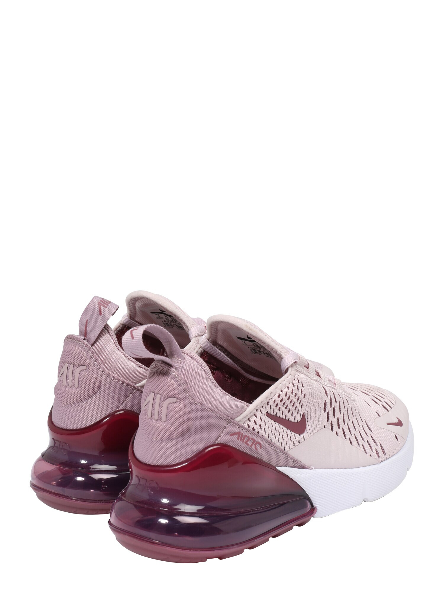 Nike Sportswear Sneaker low 'Air Max 270' roz / roșu cireș / alb - Pled.ro