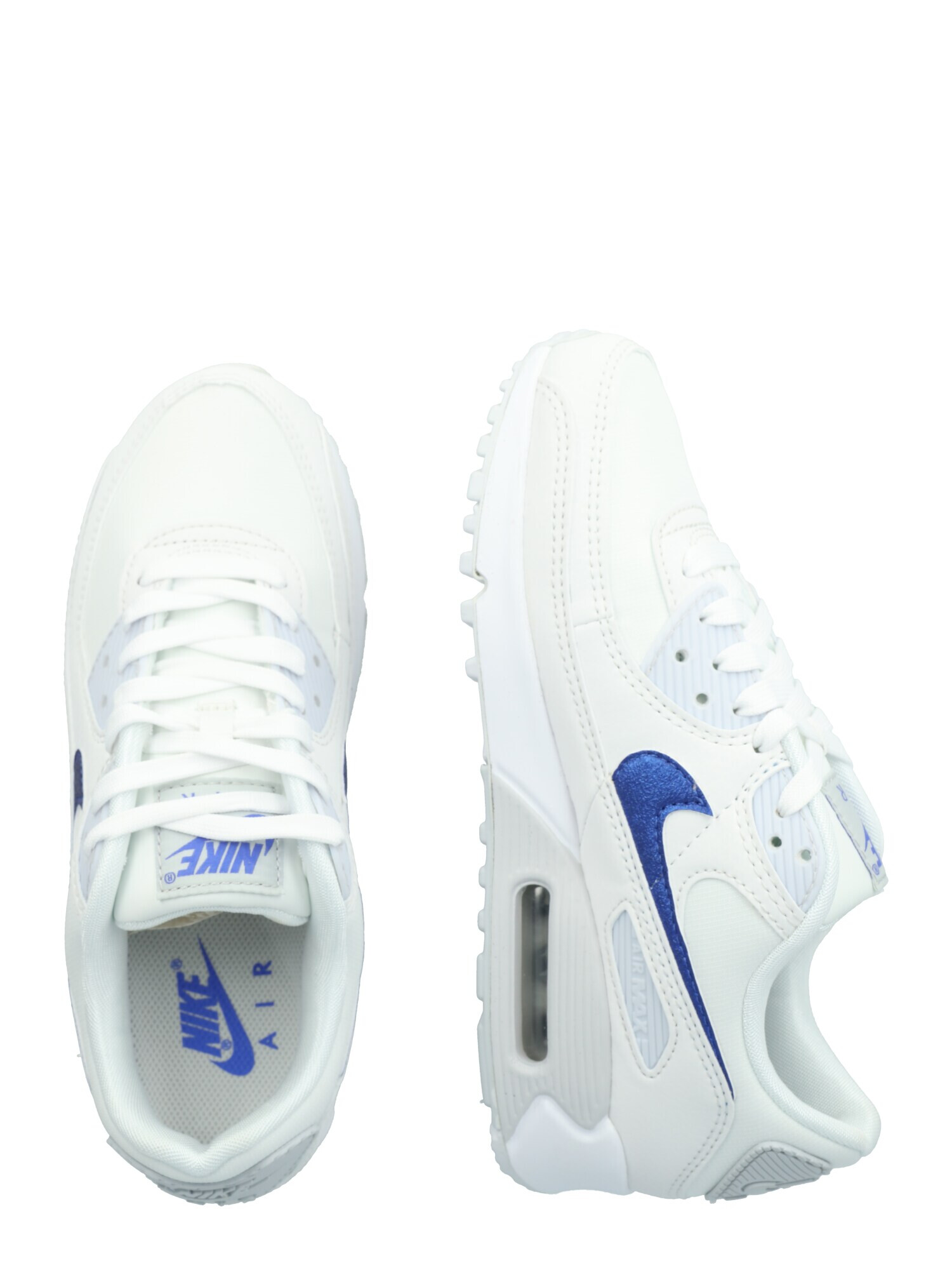 Nike Sportswear Sneaker low 'AIR MAX 90' albastru închis / alb - Pled.ro