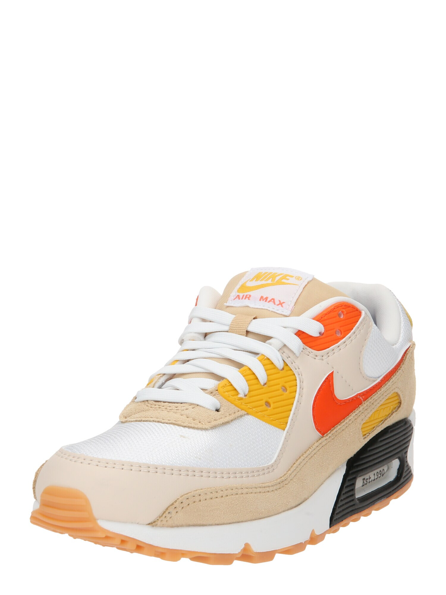 Nike Sportswear Sneaker low 'AIR MAX 90 SE' portocaliu / alb - Pled.ro