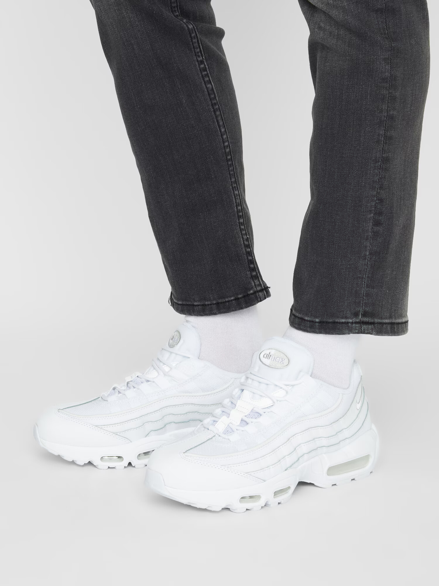 Nike Sportswear Sneaker low 'AIR MAX 95 ESSENTIAL' alb - Pled.ro