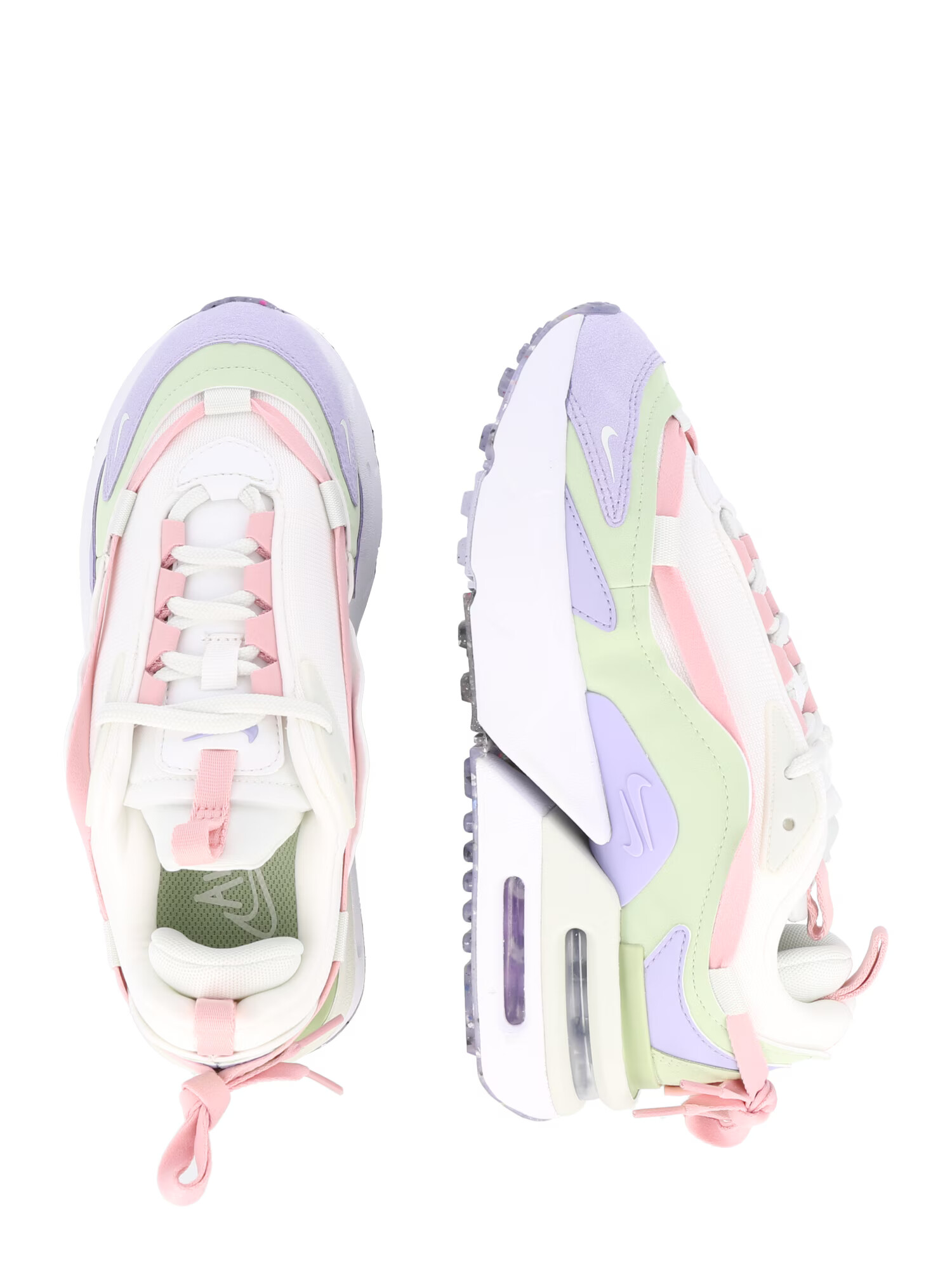 Nike Sportswear Sneaker low 'AIR MAX FURYOSA' verde deschis / lila / roz / alb - Pled.ro