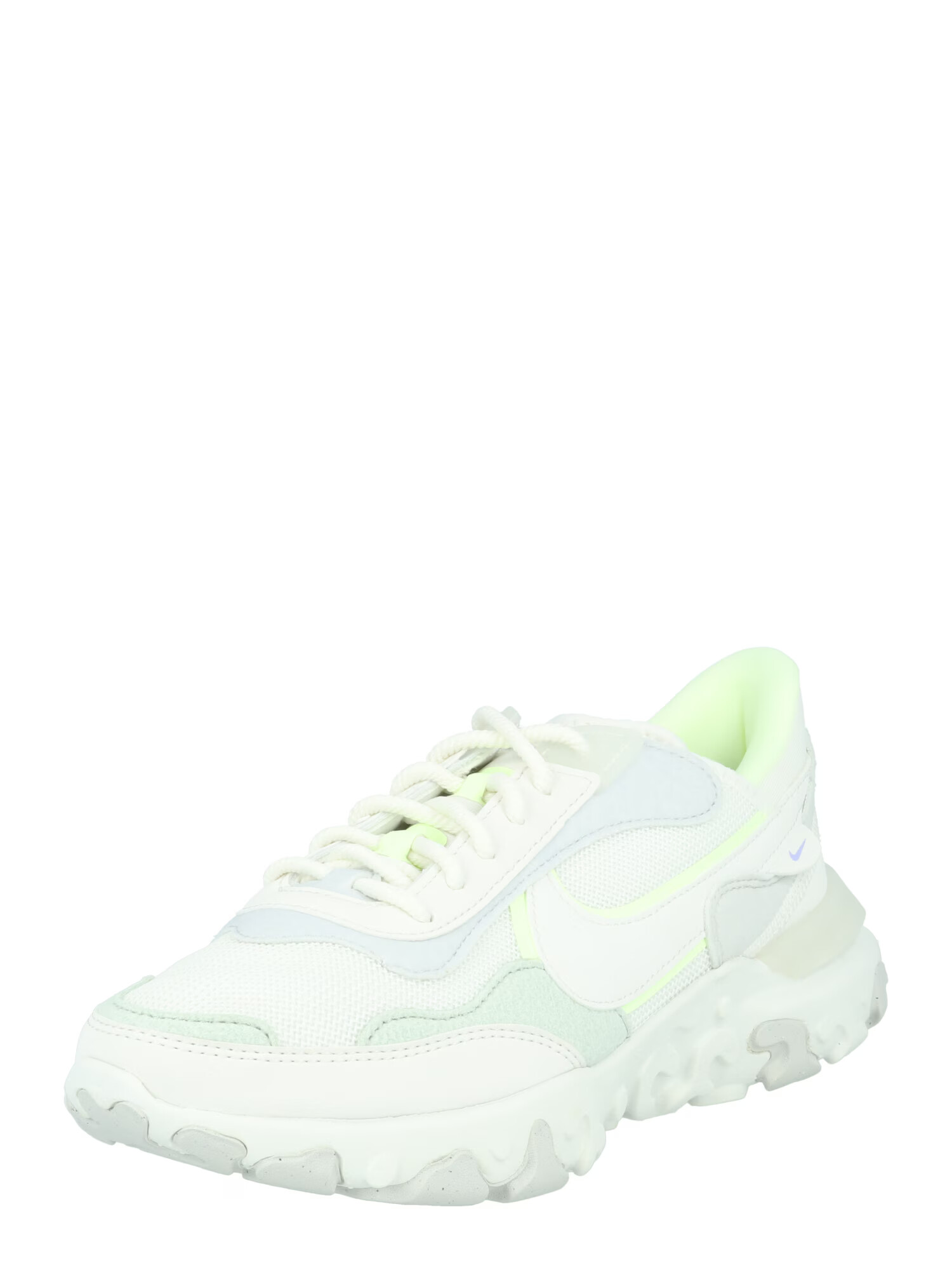 Nike Sportswear Sneaker low 'REACT R3VISION' albastru deschis / verde pastel / alb - Pled.ro