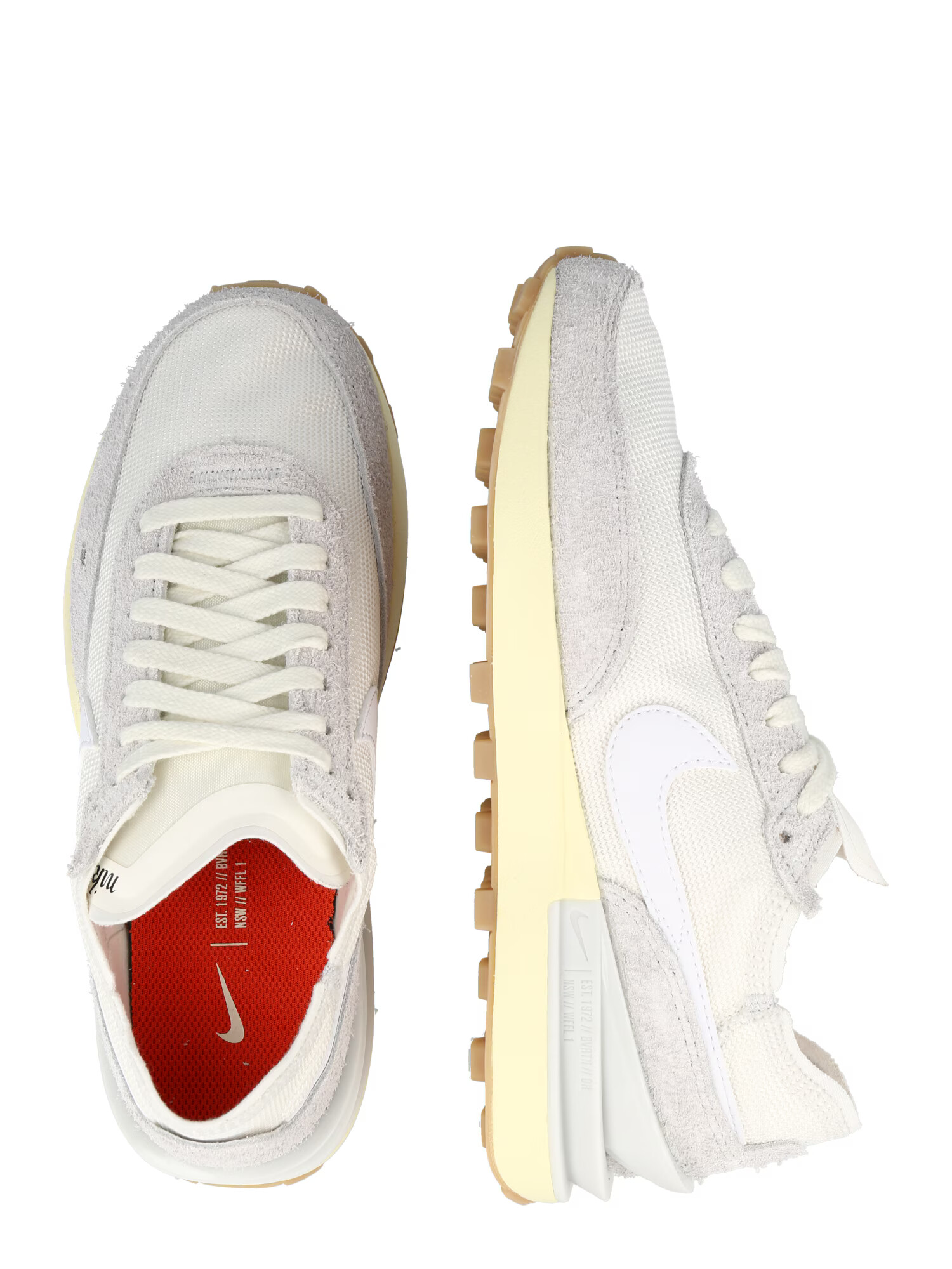 Nike Sportswear Sneaker low 'WAFFLE ONE VNTG' bej / gri deschis / alb - Pled.ro