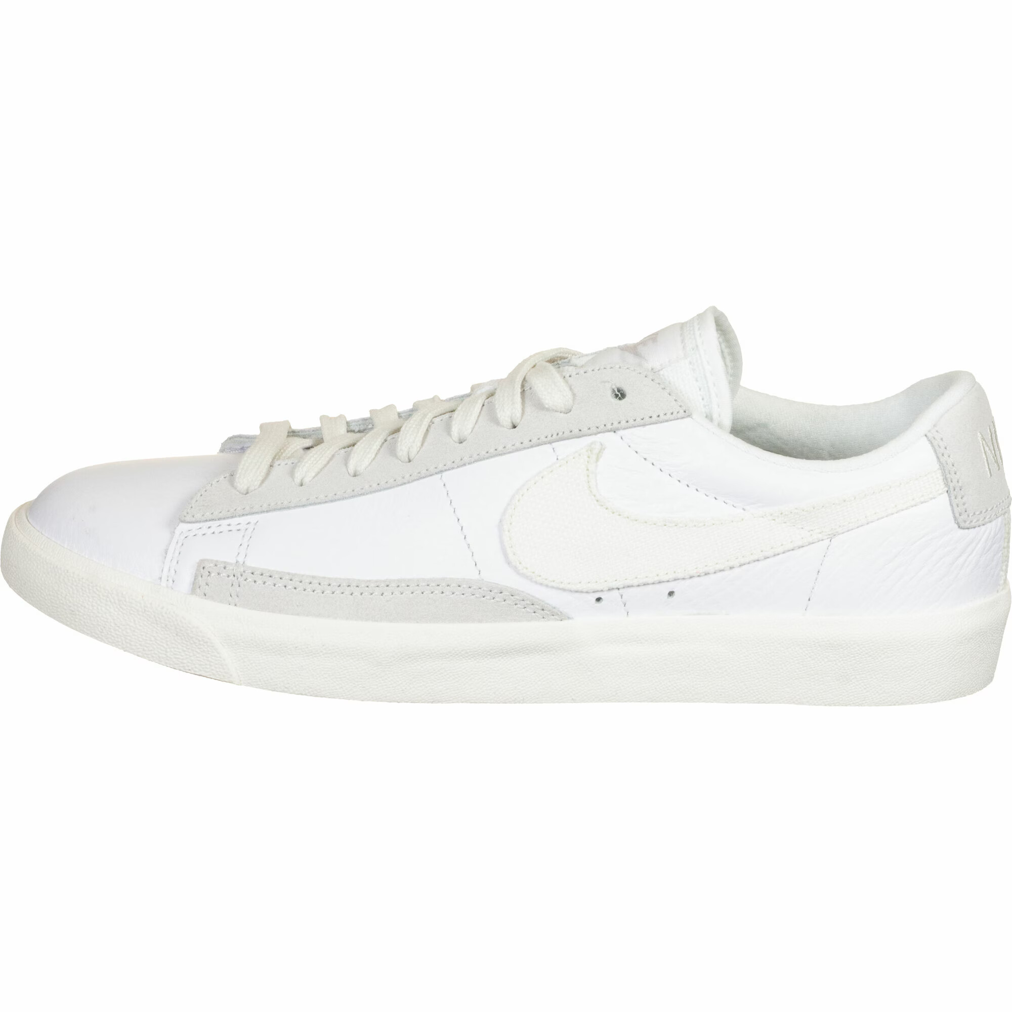 Nike Sportswear Sneaker low 'BLAZER LOW LEATHER' platină / alb - Pled.ro