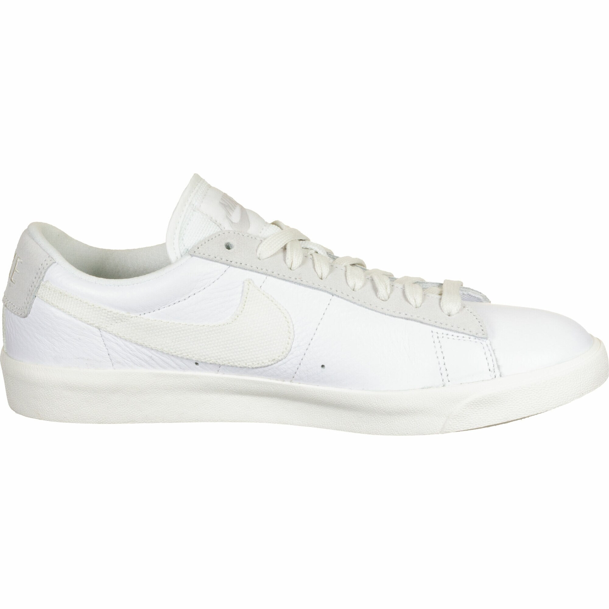 Nike Sportswear Sneaker low 'BLAZER LOW LEATHER' platină / alb - Pled.ro