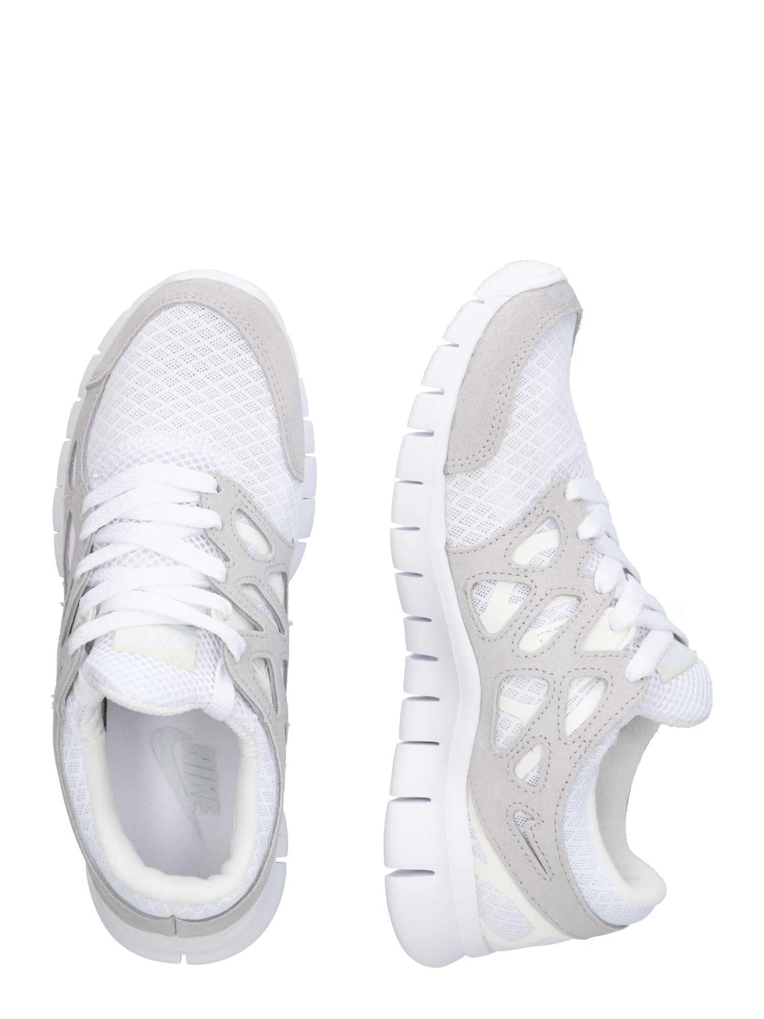 Nike Sportswear Sneaker low 'Free Run 2' gri deschis / alb - Pled.ro