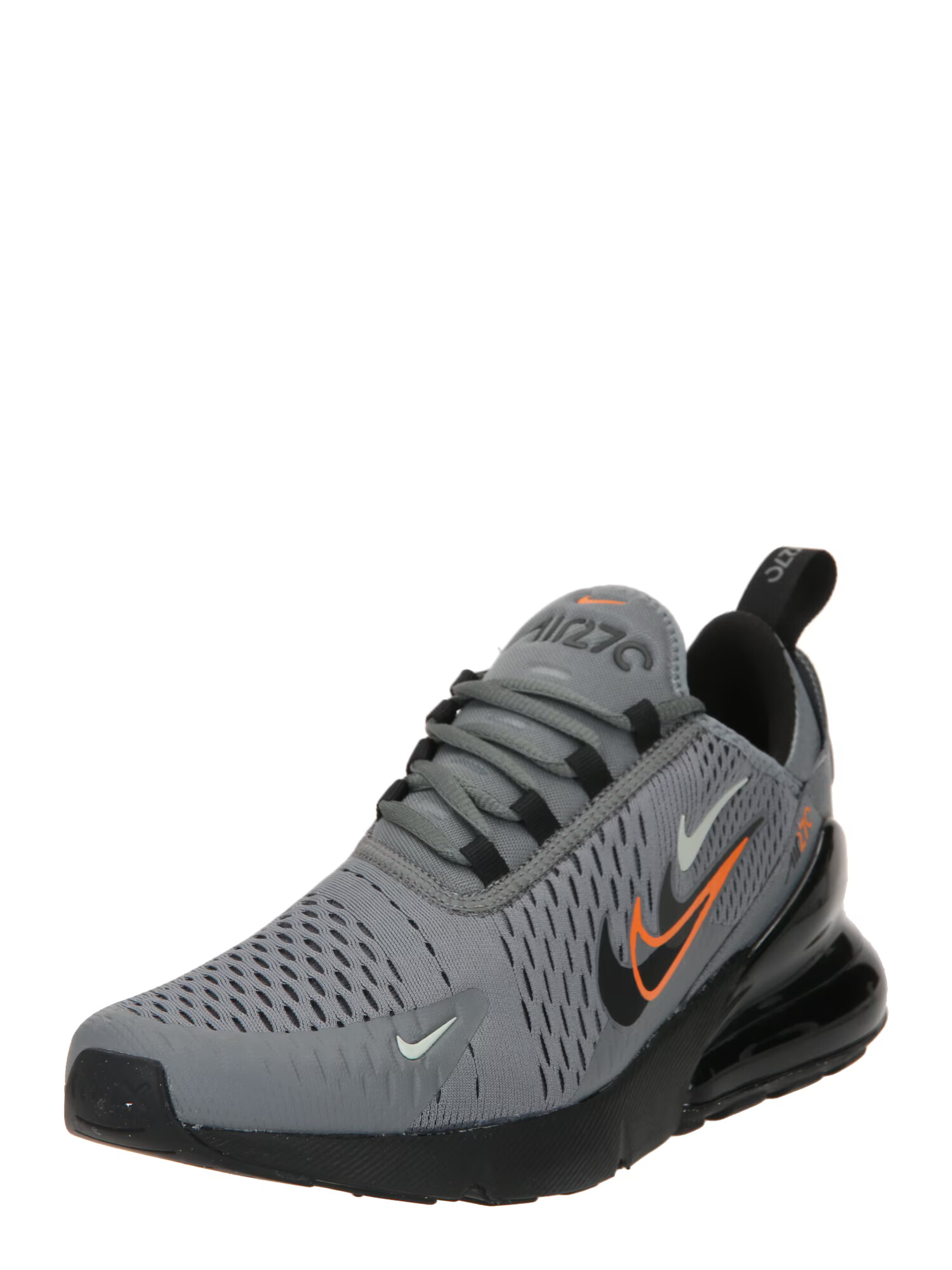 Nike Sportswear Sneaker low 'NIKE AIR MAX 270' gri / portocaliu / negru - Pled.ro