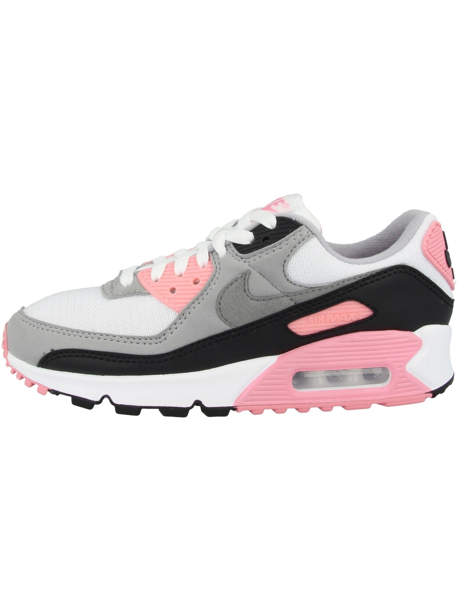 Nike Sportswear Sneaker low 'Nike Air Max 90' gri / roz / alb - Pled.ro