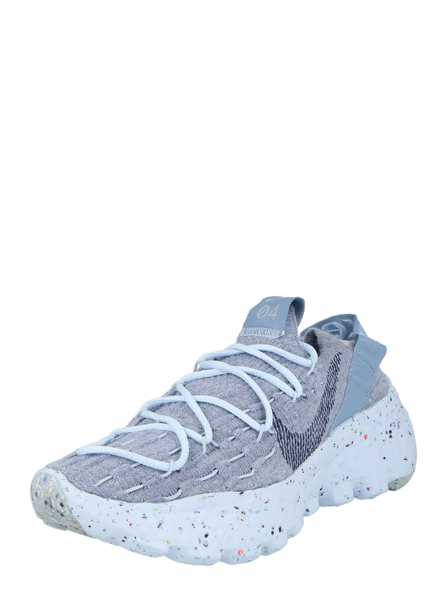 Nike Sportswear Sneaker low 'Space Hippie 04' bleumarin / opal / albastru deschis - Pled.ro