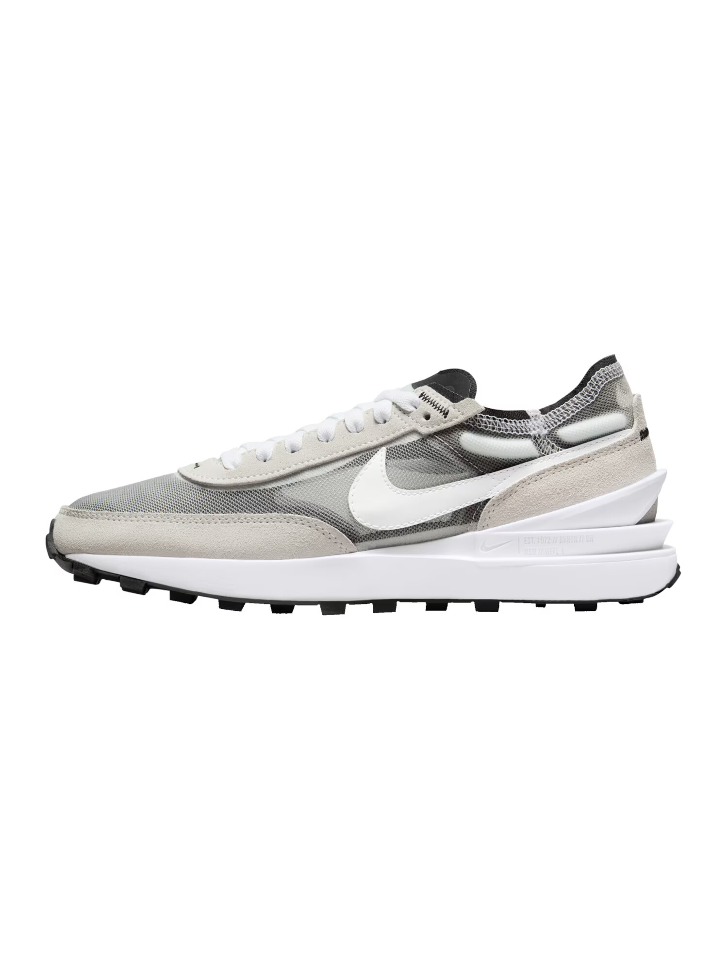 Nike Sportswear Sneaker low 'WAFFLE ONE' bej deschis / negru / alb - Pled.ro