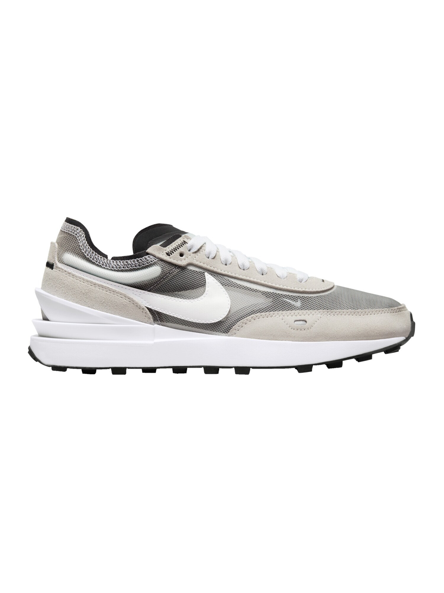 Nike Sportswear Sneaker low 'WAFFLE ONE' bej deschis / negru / alb - Pled.ro