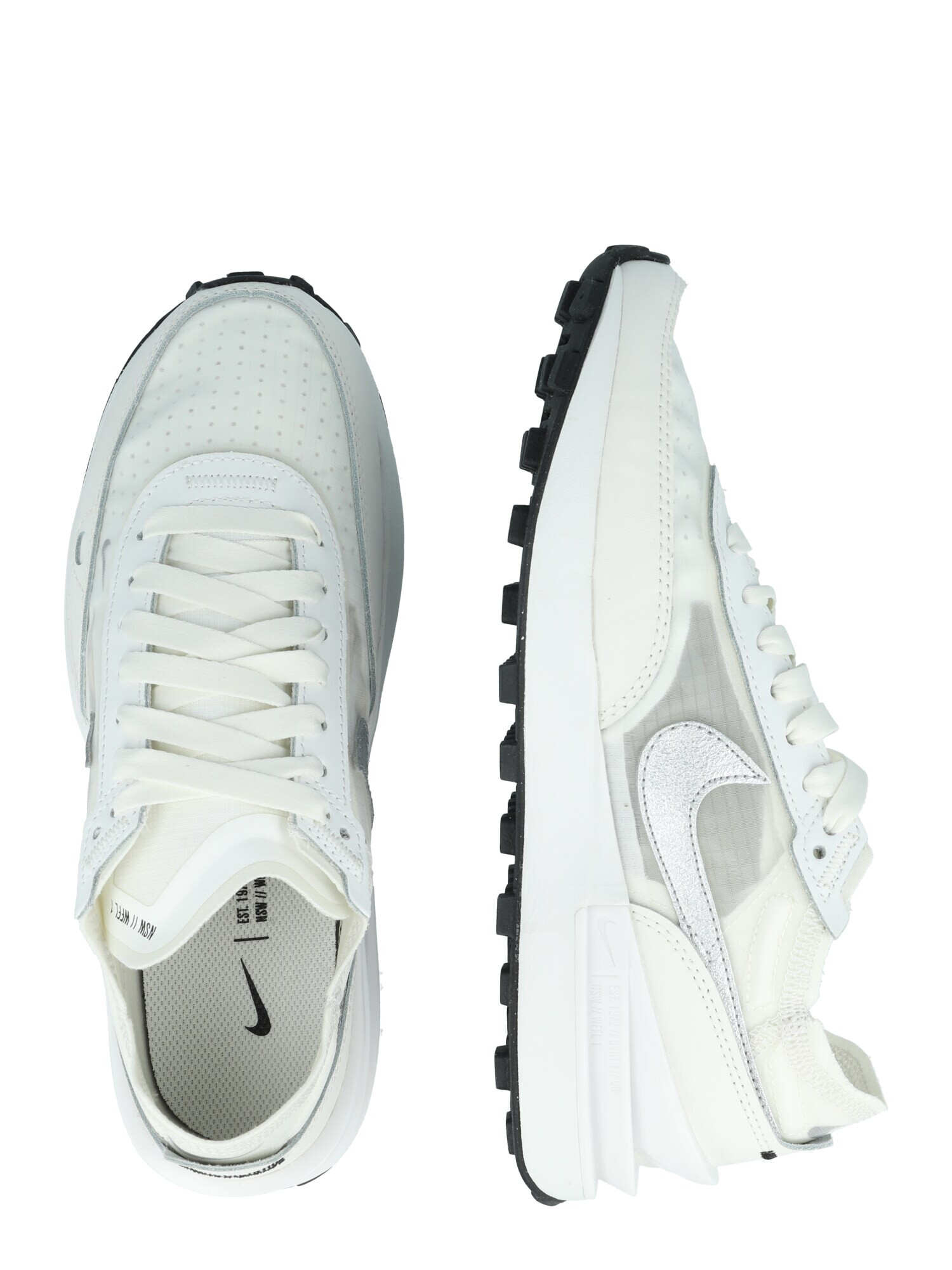 Nike Sportswear Sneaker low 'WAFFLE ONE ESS' gri / alb - Pled.ro