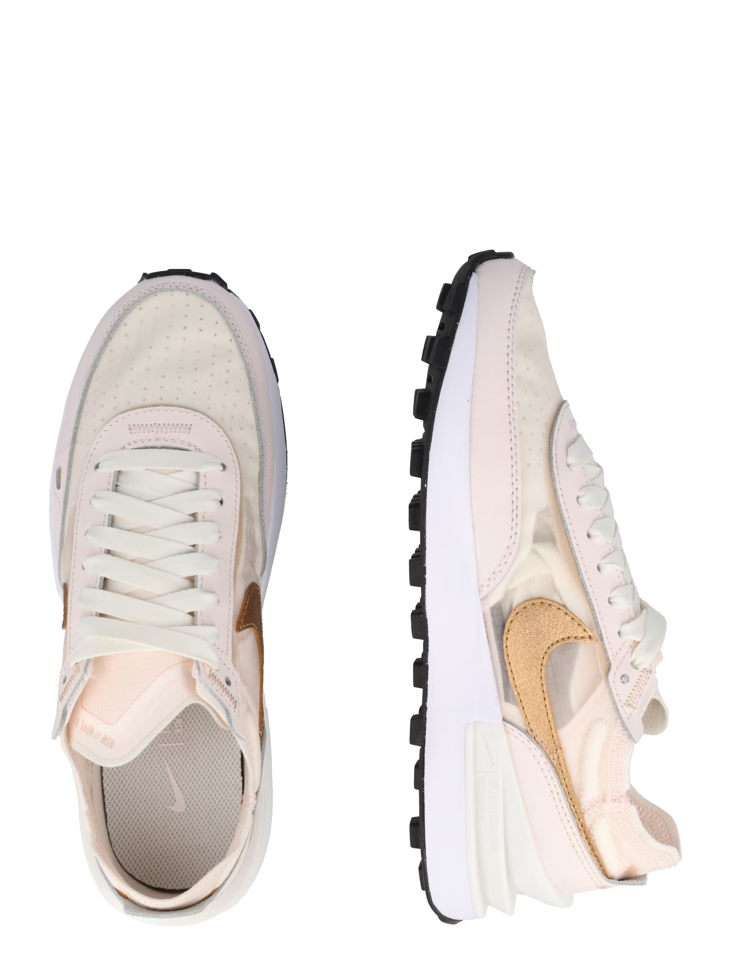 Nike Sportswear Sneaker low 'WAFFLE ONE ESS' maro / roz - Pled.ro