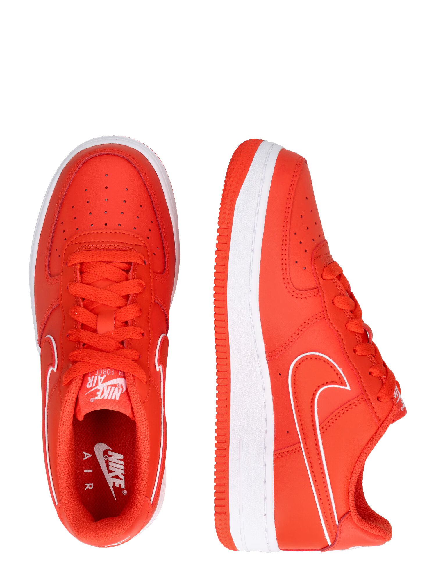 Nike Sportswear Sneaker 'Nike Air Force 1' roși aprins / alb - Pled.ro