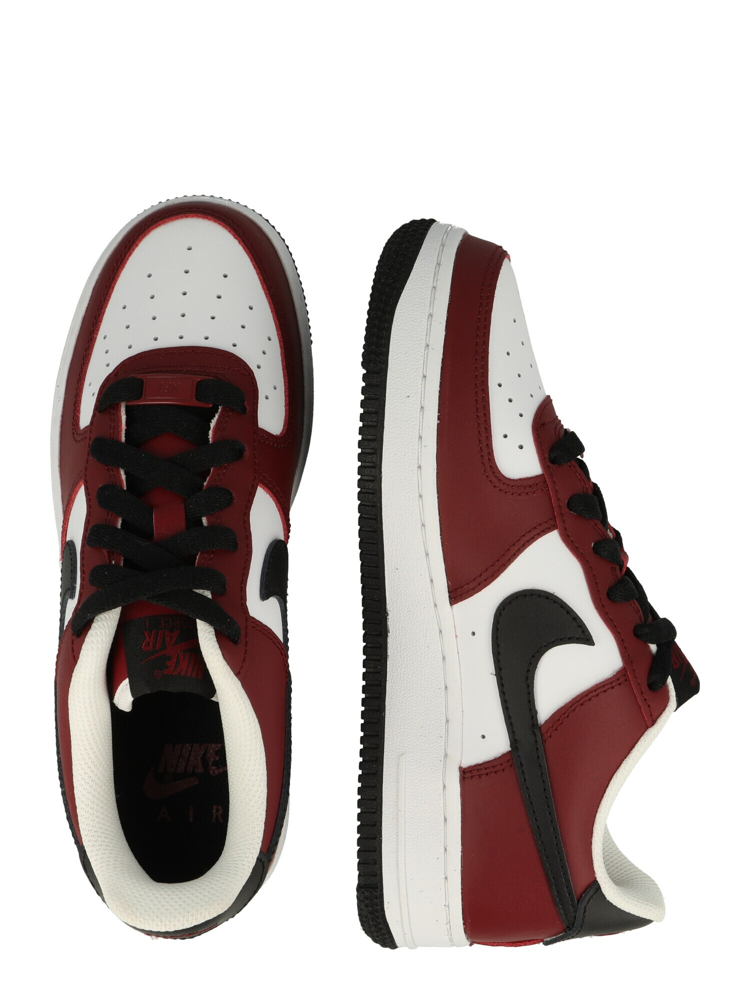 Nike Sportswear Sneaker roșu merlot / negru / alb - Pled.ro