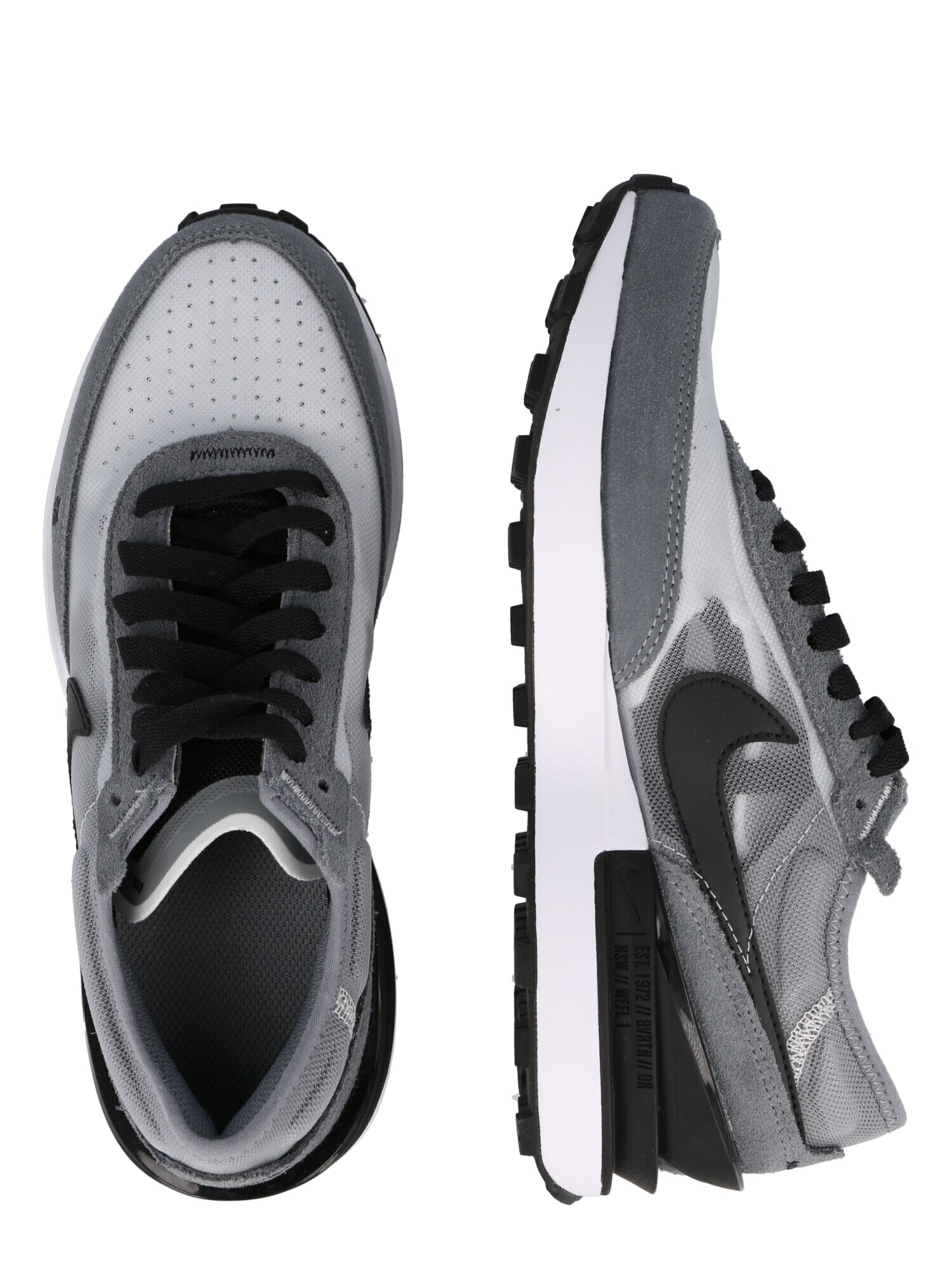 Nike Sportswear Sneaker 'Waffle One' gri / negru / alb - Pled.ro