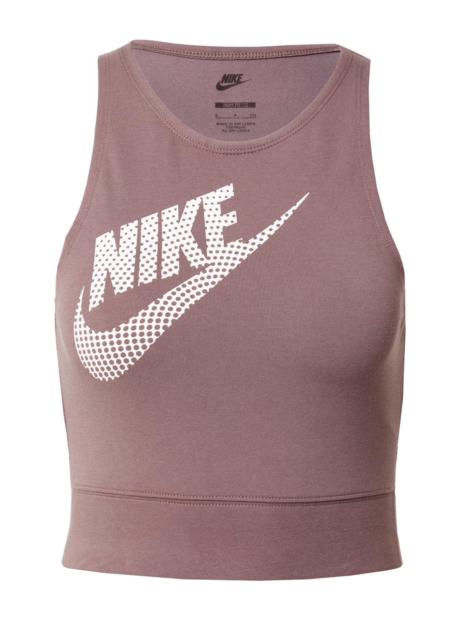 Nike Sportswear Top mauve / alb - Pled.ro