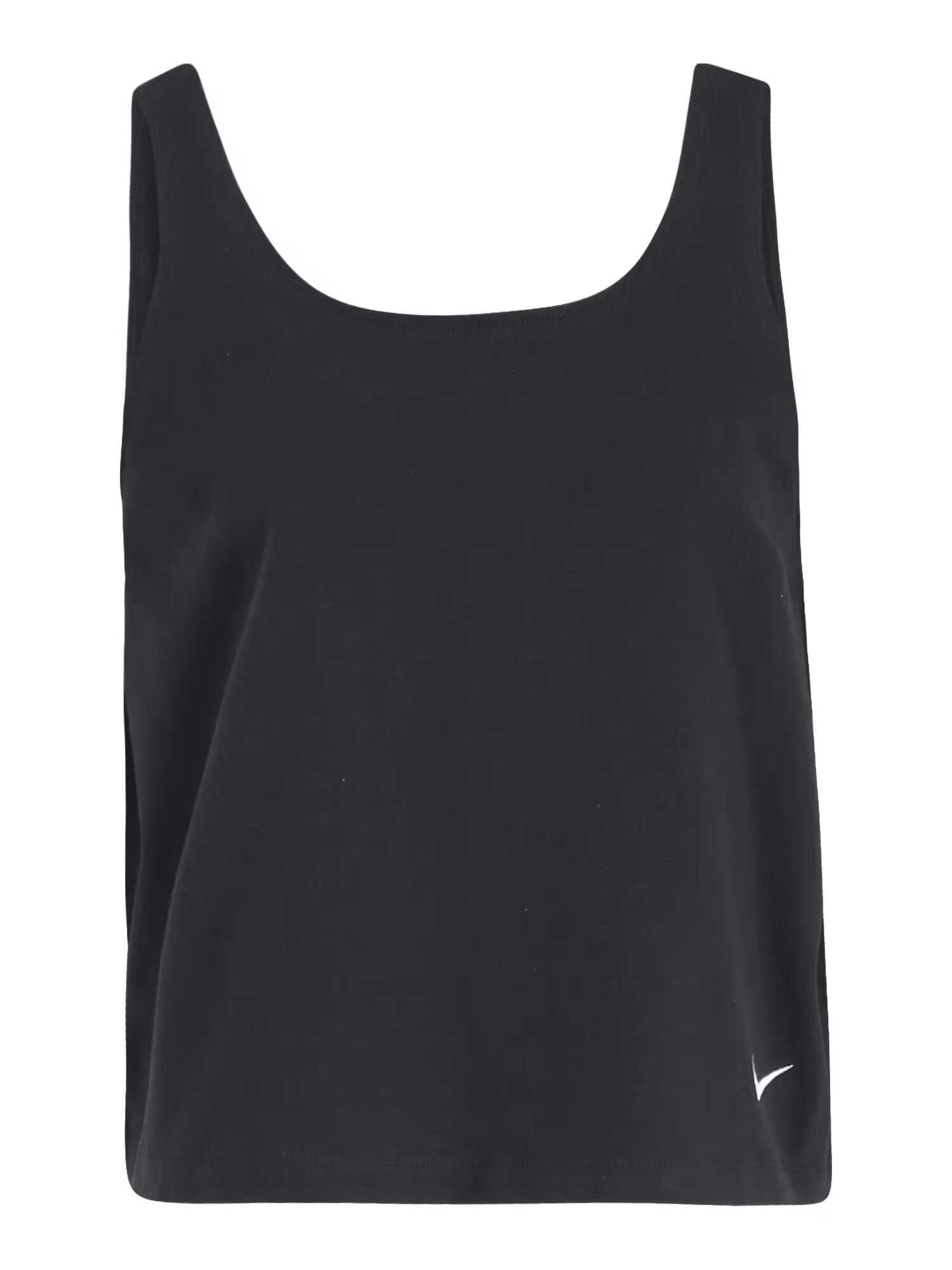 Nike Sportswear Top negru / alb - Pled.ro