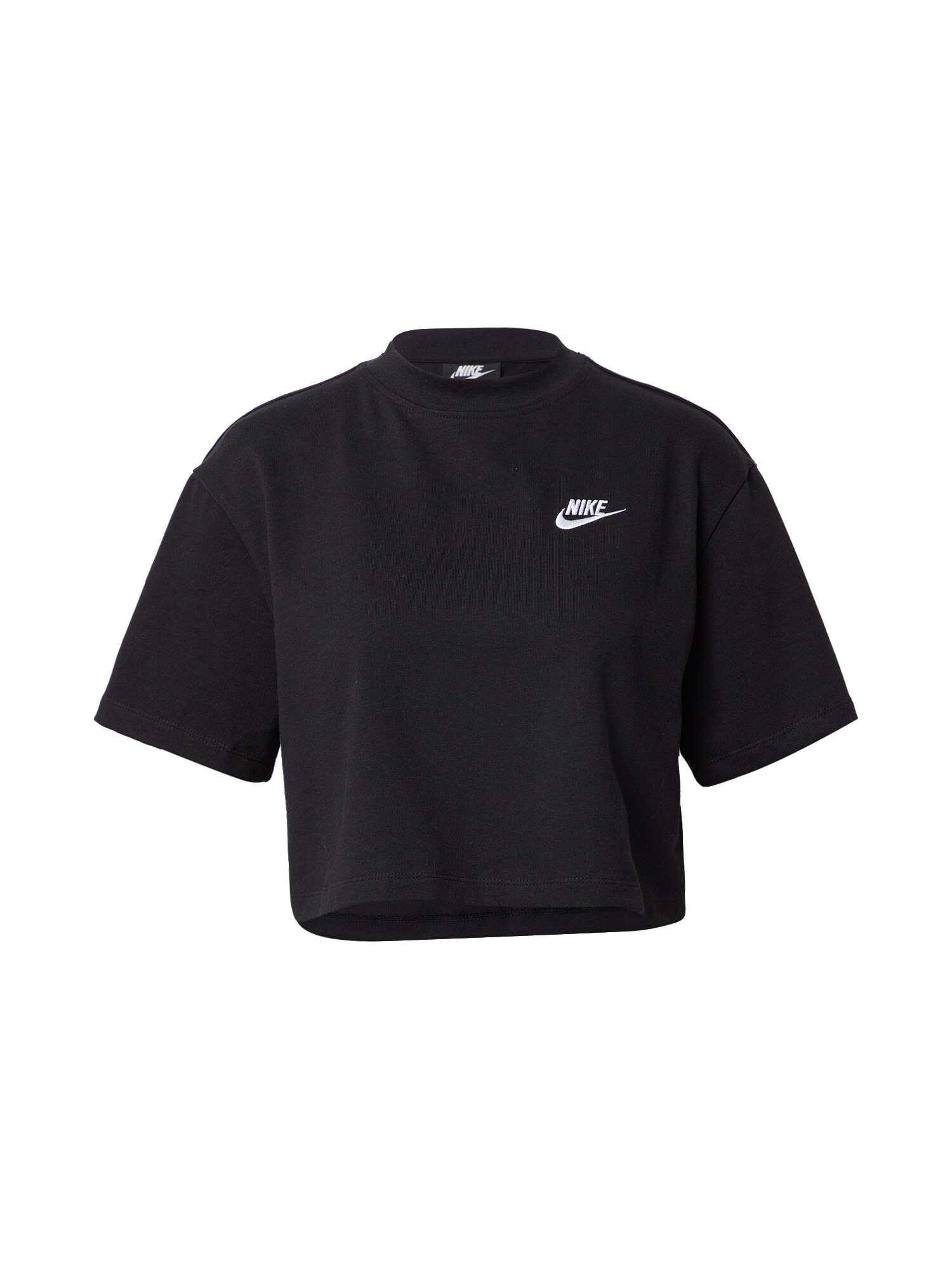 Nike Sportswear Top negru / alb - Pled.ro