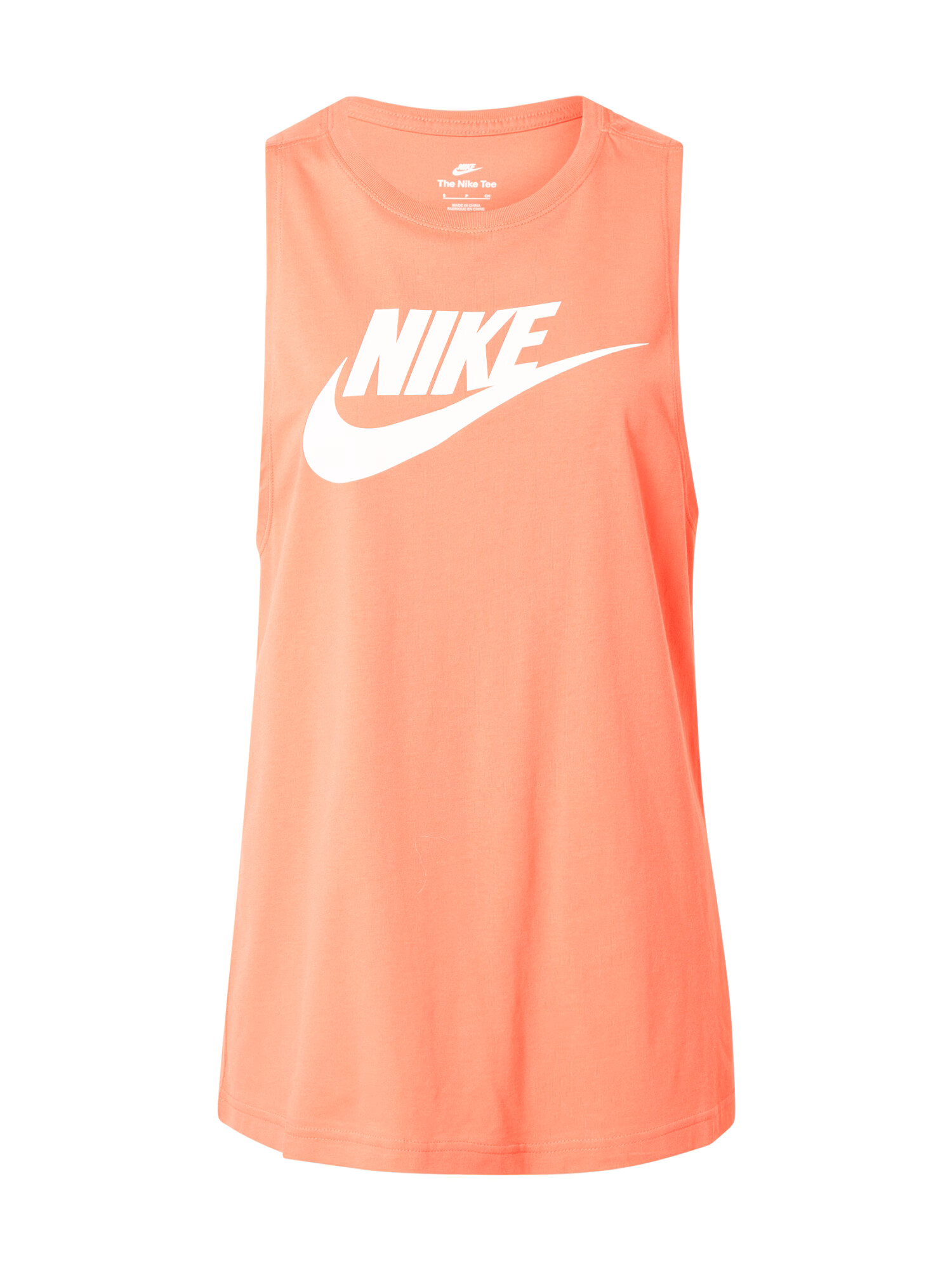 Nike Sportswear Top portocaliu / alb - Pled.ro