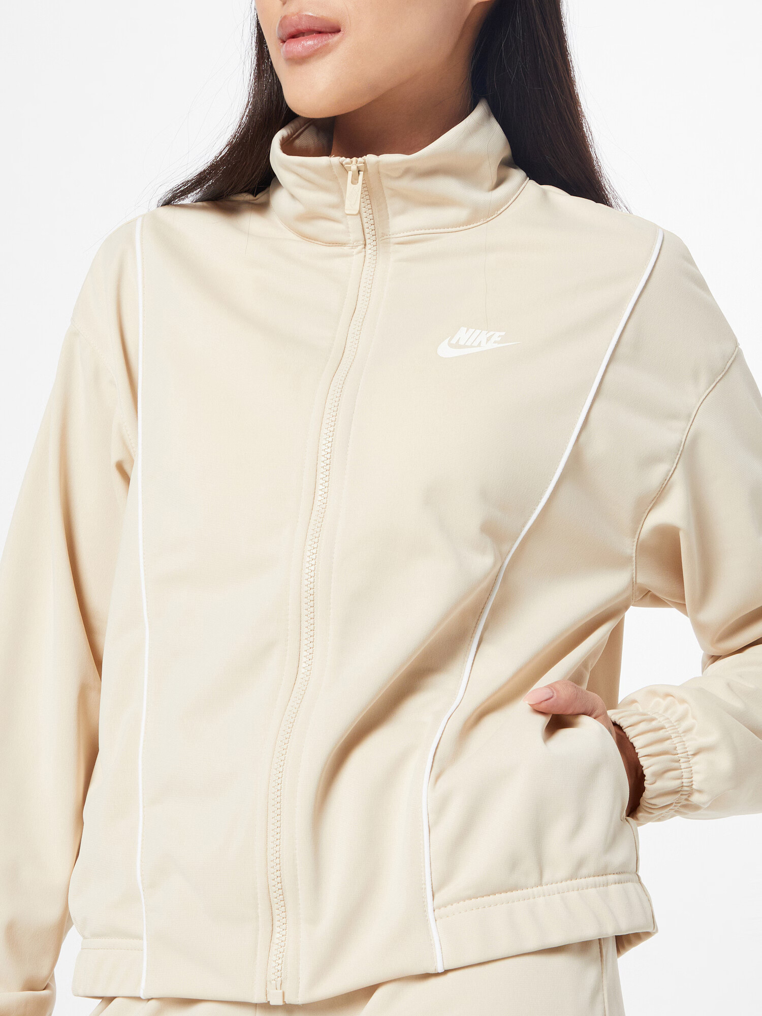 Nike Sportswear Trening 'Essential' nisipiu / alb - Pled.ro