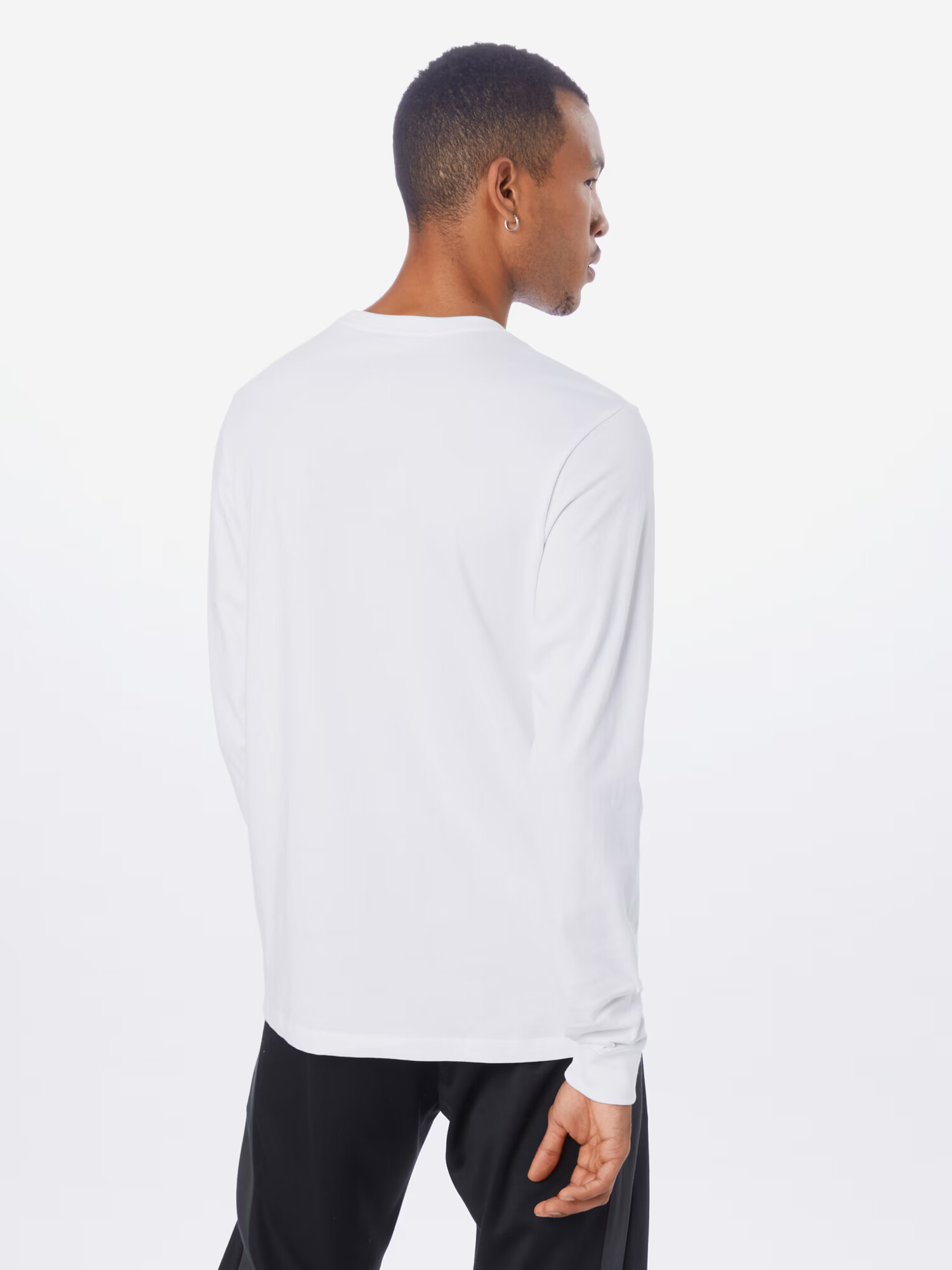 Nike Sportswear Tricou 'Club' negru / alb - Pled.ro