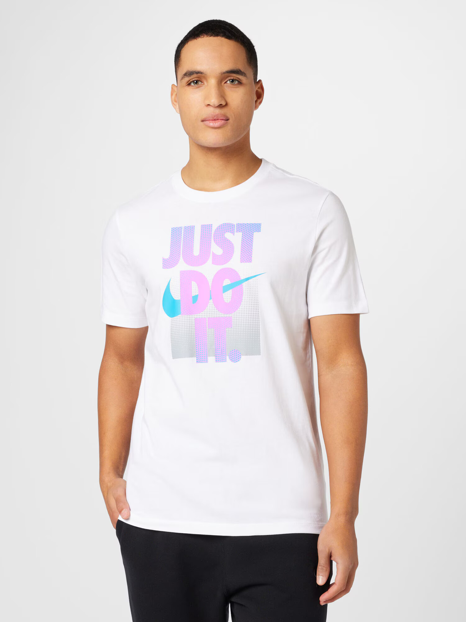 Nike Sportswear Tricou albastru / gri / lila / alb - Pled.ro