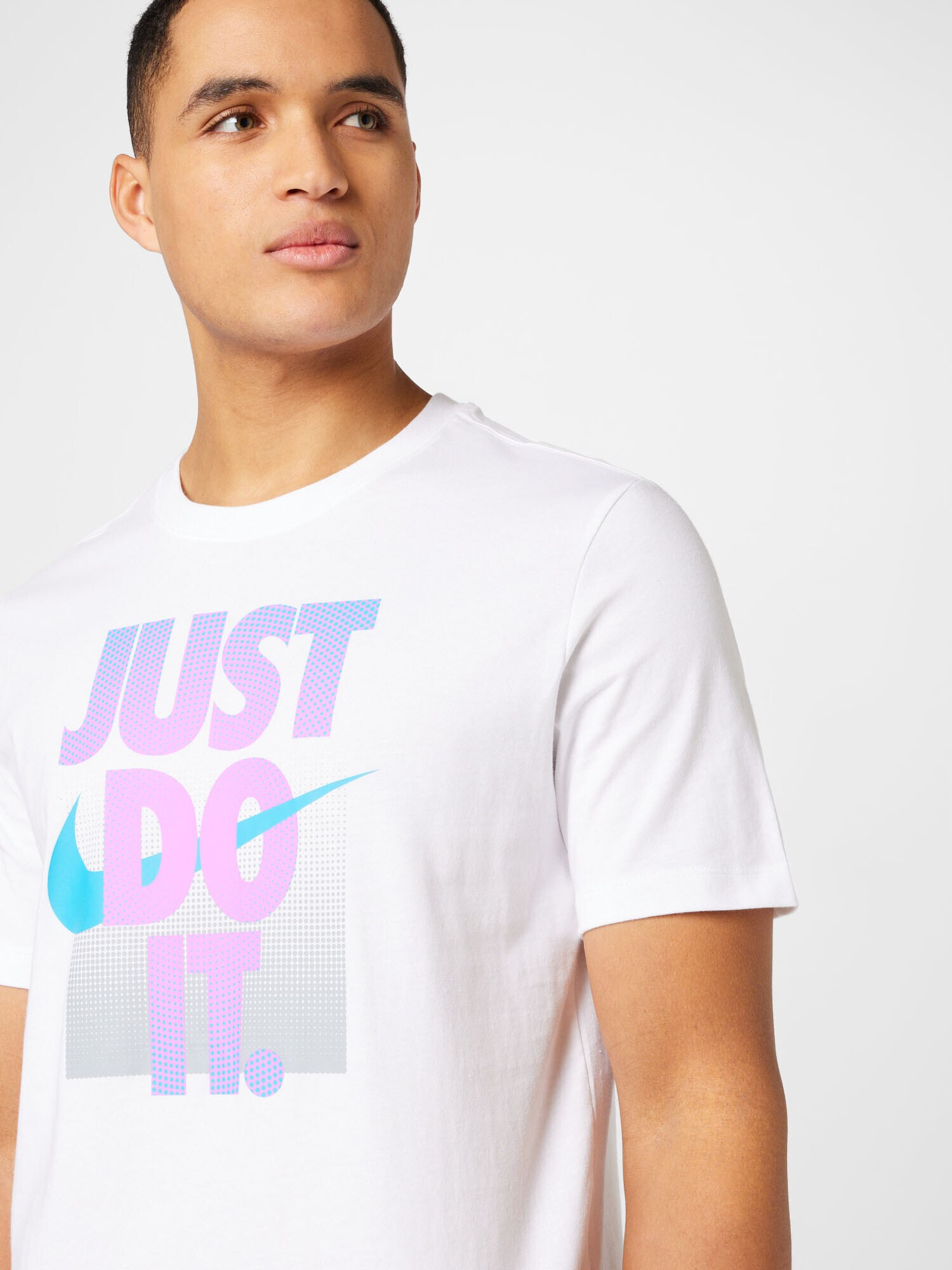 Nike Sportswear Tricou albastru / gri / lila / alb - Pled.ro