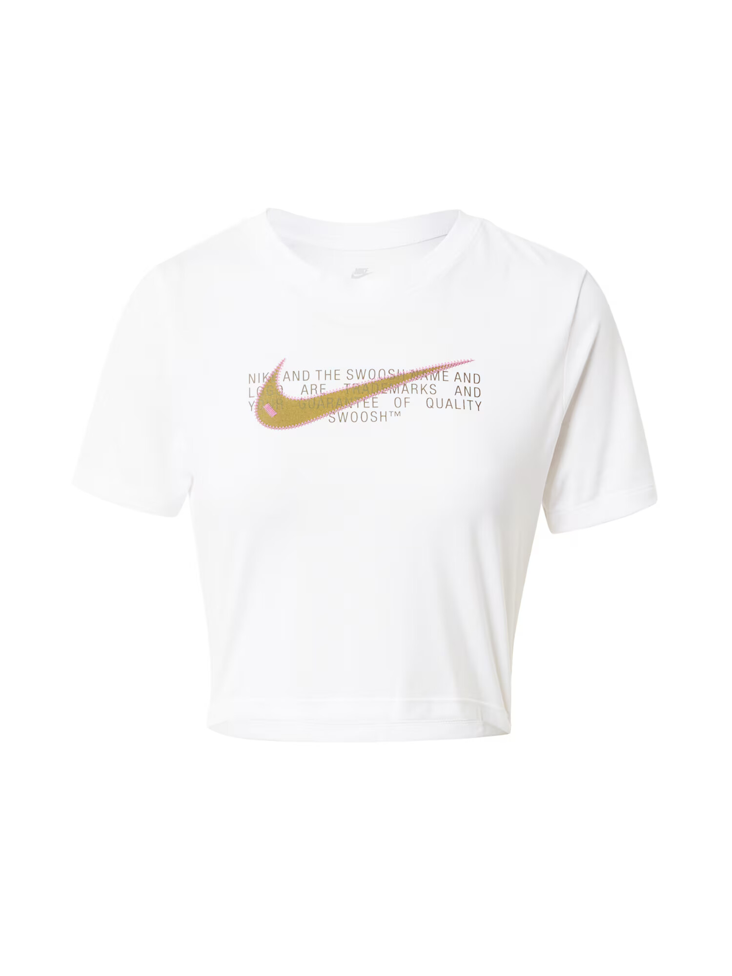 Nike Sportswear Tricou auriu / alb - Pled.ro