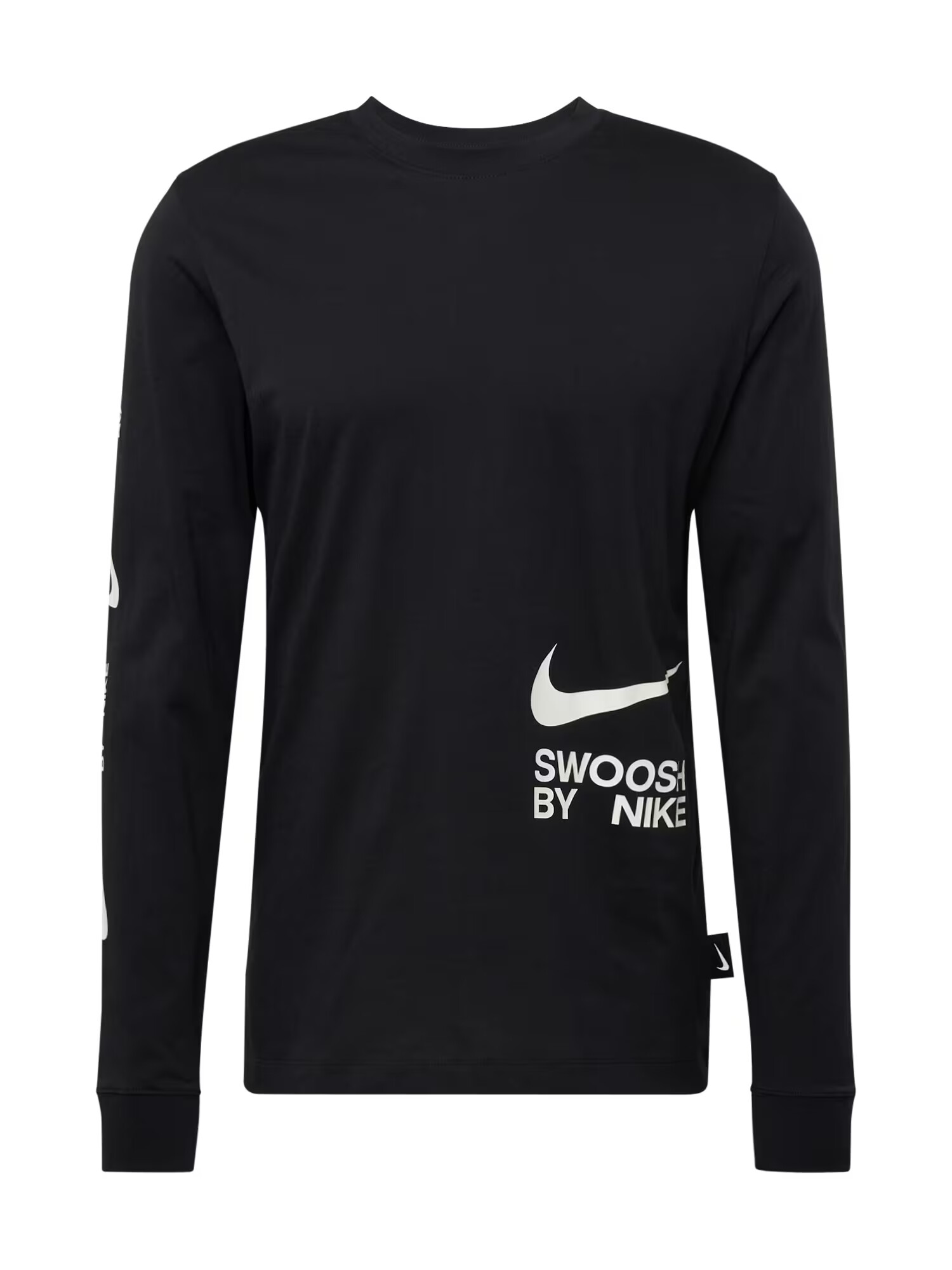 Nike Sportswear Tricou 'BIG SWOOSH' negru / alb - Pled.ro