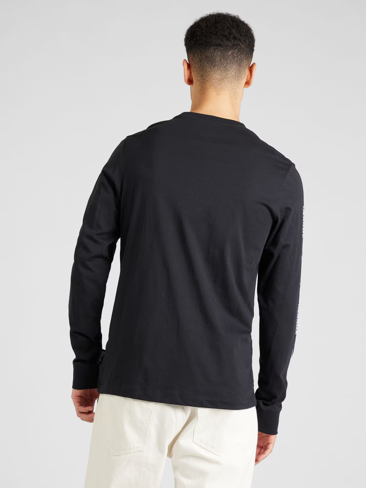 Nike Sportswear Tricou 'BIG SWOOSH' negru / alb - Pled.ro