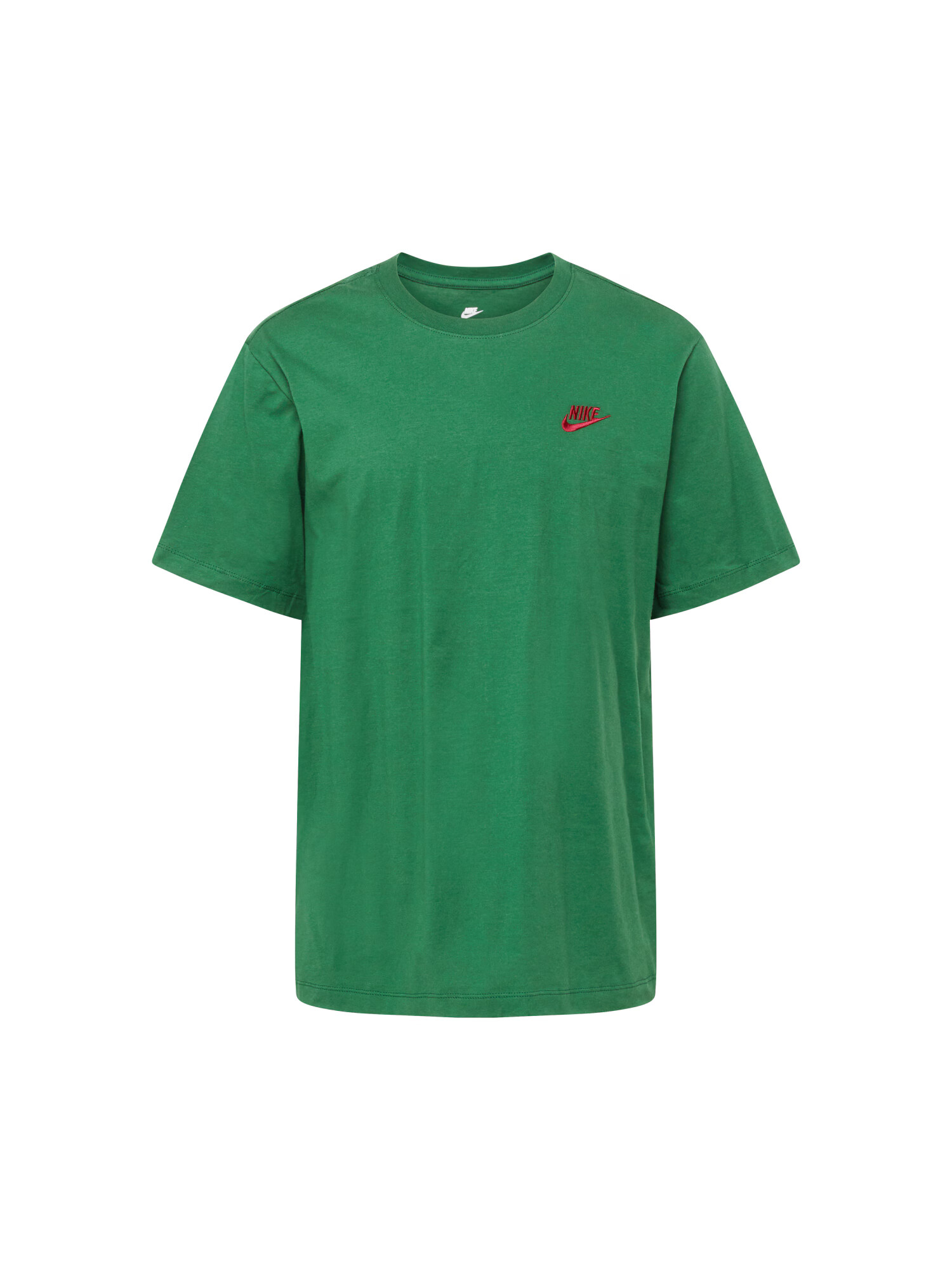 NIKE Tricou 'Club' verde iarbă / roșu - Pled.ro