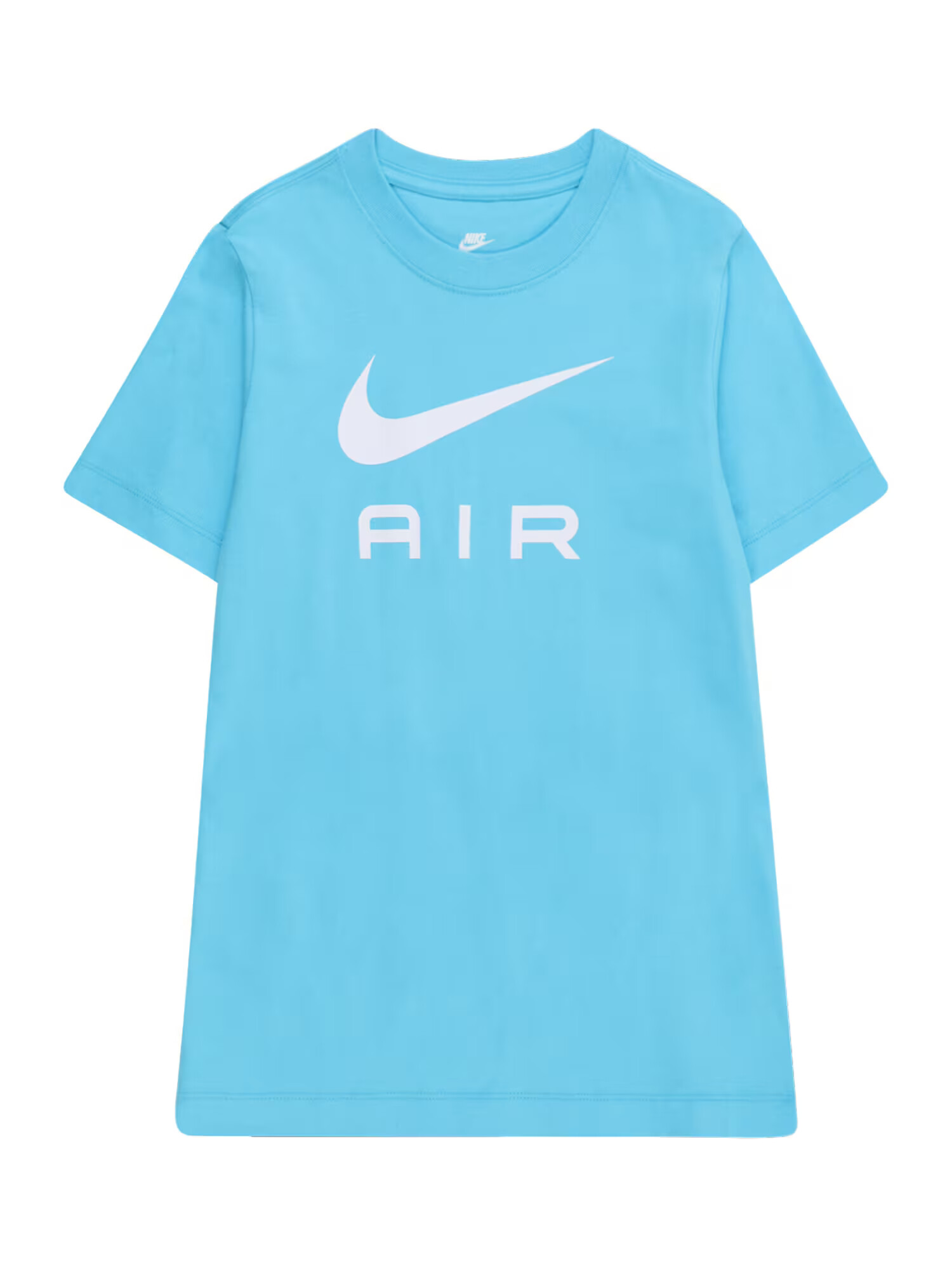 Nike Sportswear Tricou cyan / alb - Pled.ro