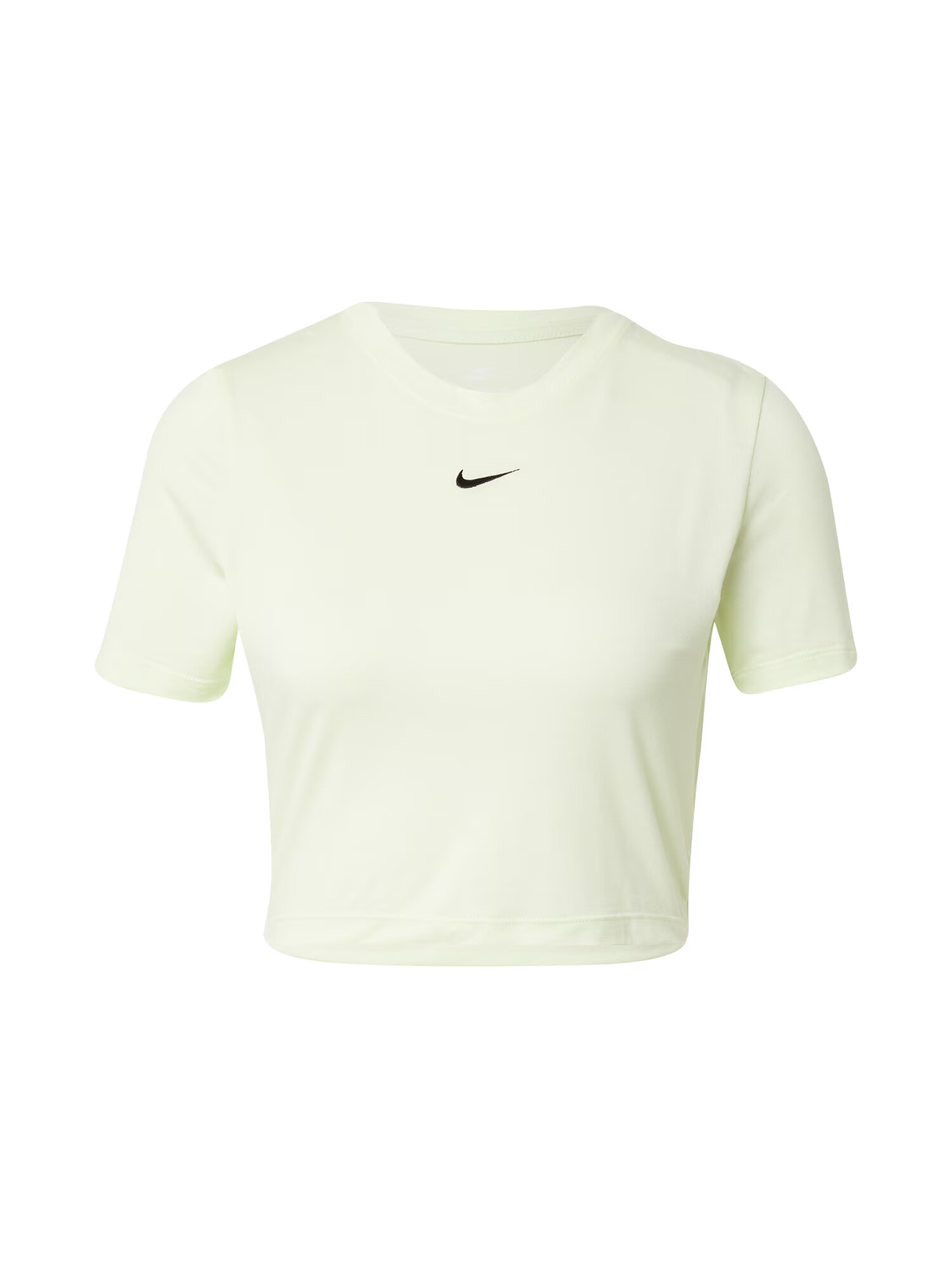 Nike Sportswear Tricou 'Essential' verde pastel / negru - Pled.ro