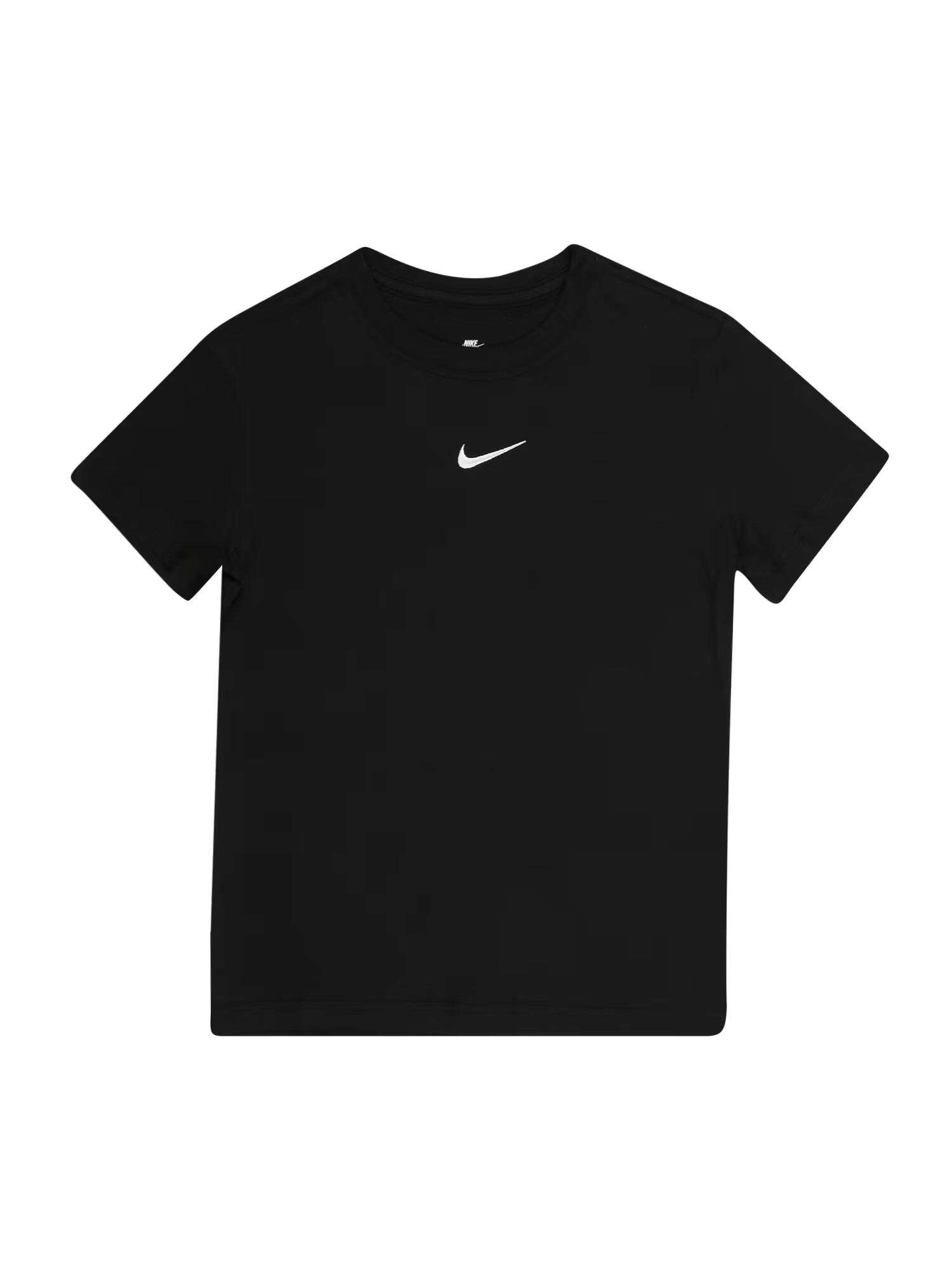 Nike Sportswear Tricou negru / alb - Pled.ro