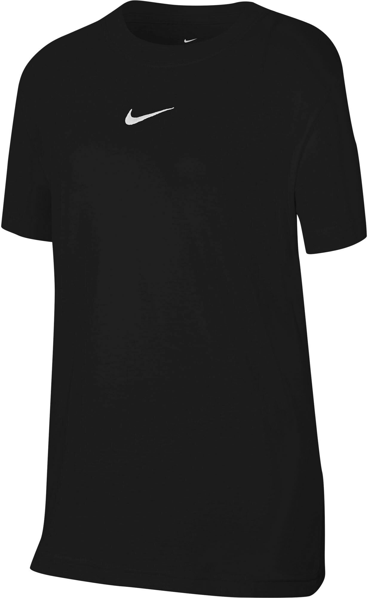 Nike Sportswear Tricou negru / alb - Pled.ro