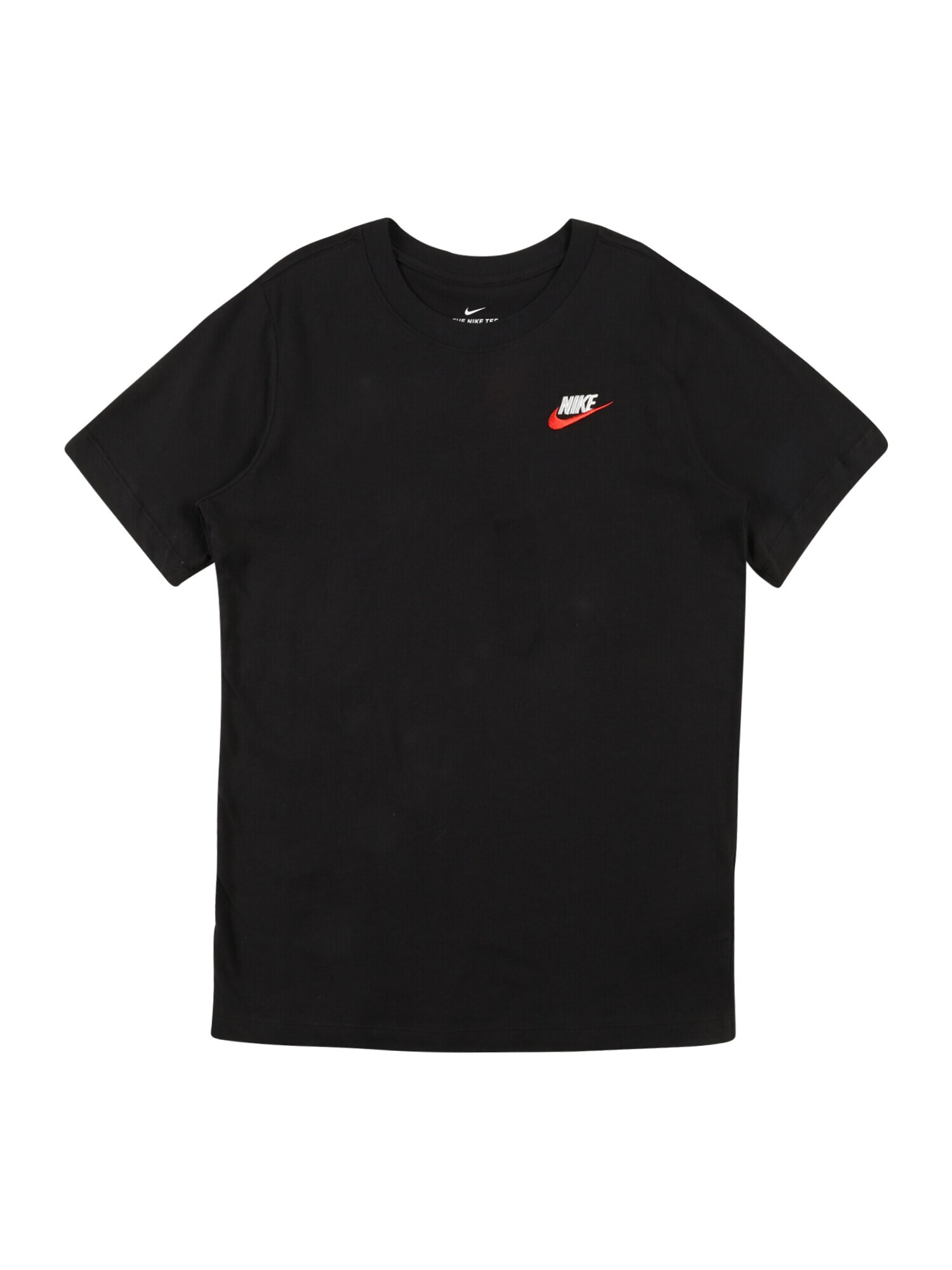 Nike Sportswear Tricou 'FUTURA' roșu / negru / alb - Pled.ro