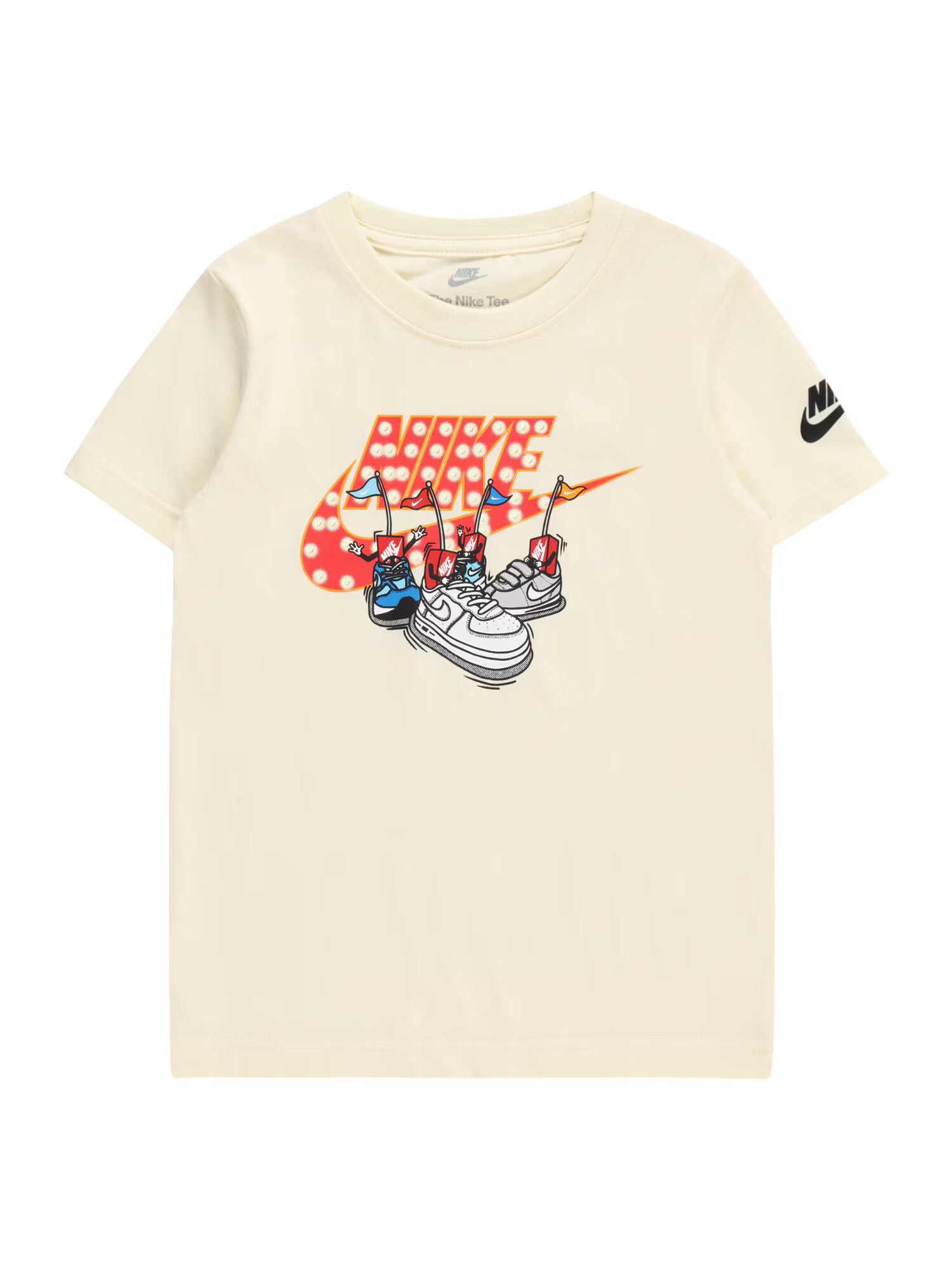 Nike Sportswear Tricou galben / roșu orange / negru / alb - Pled.ro