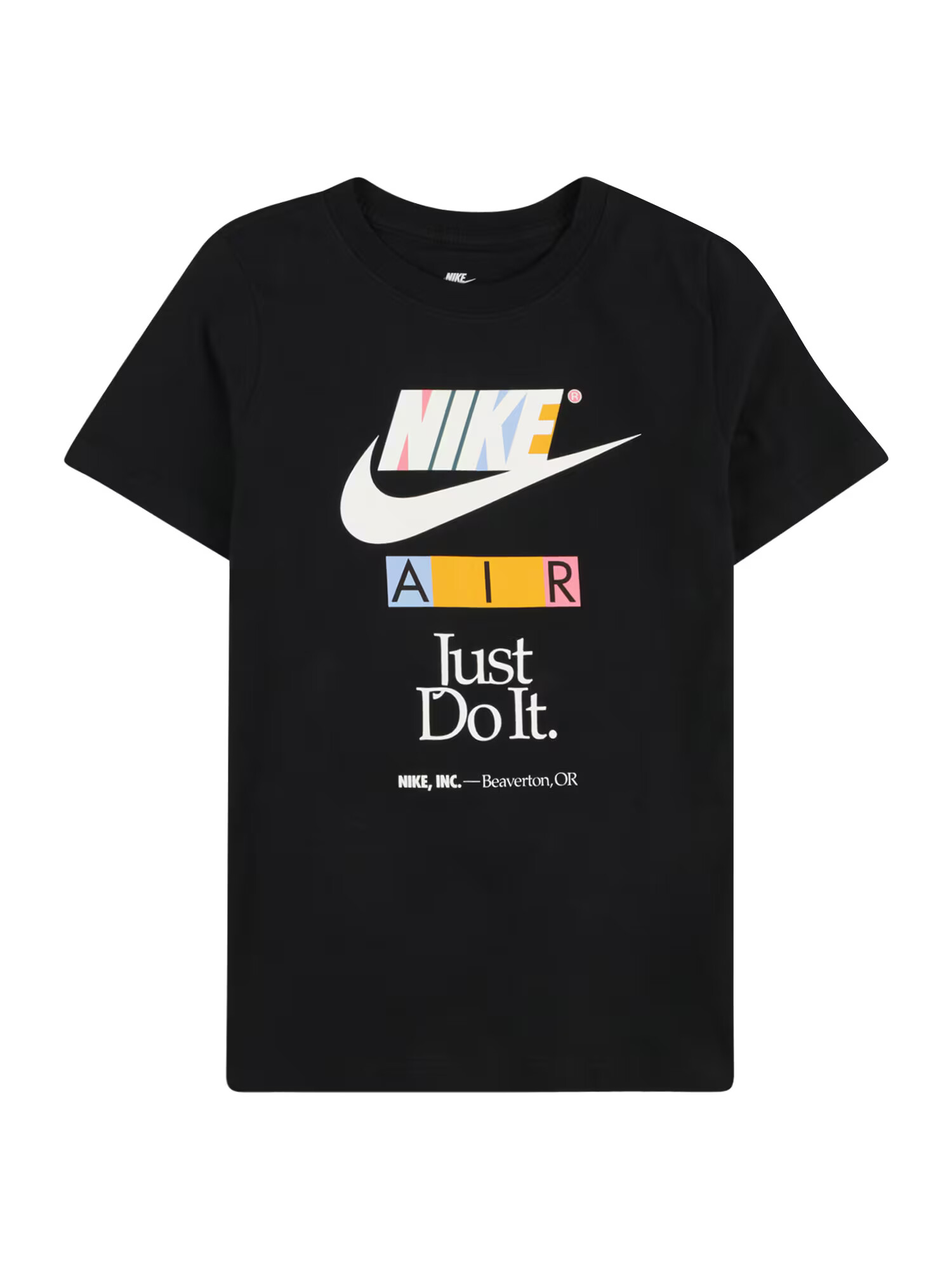 Nike Sportswear Tricou galben / roz pal / negru / alb - Pled.ro