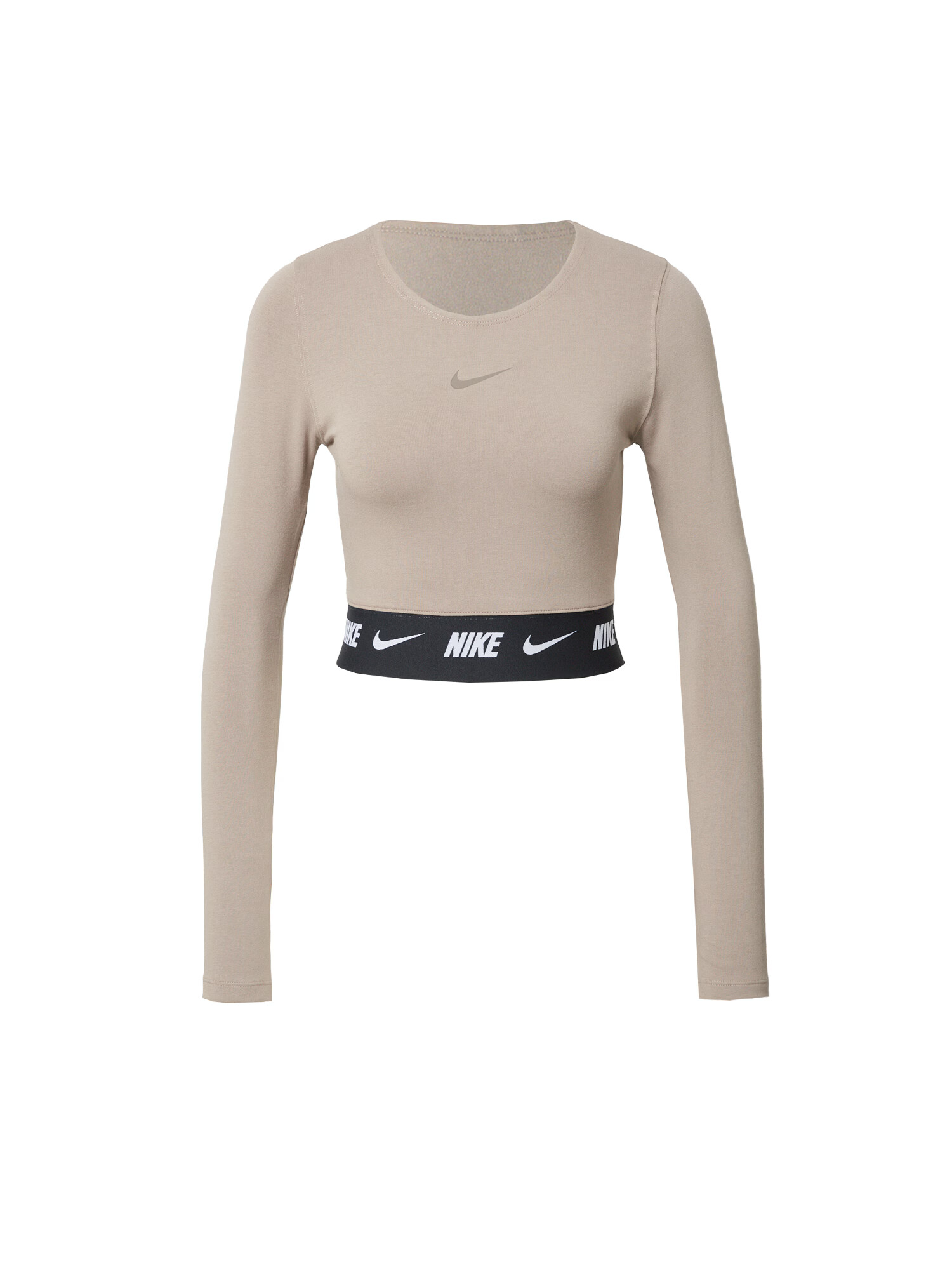 Nike Sportswear Tricou grej / negru / alb - Pled.ro