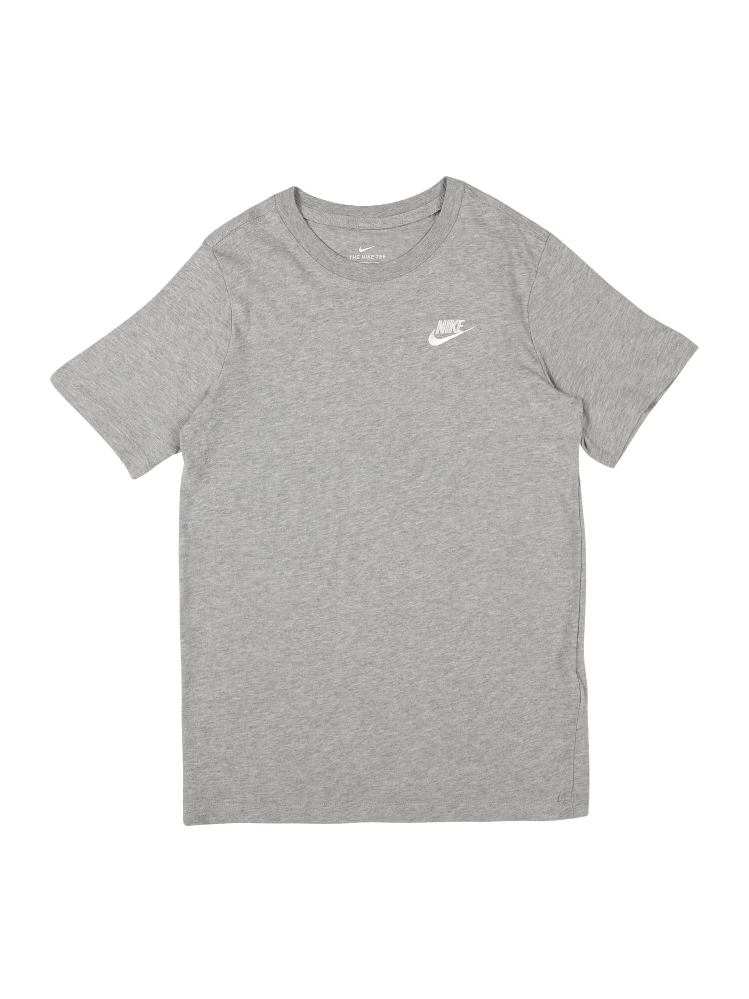 Nike Sportswear Tricou gri deschis / alb - Pled.ro