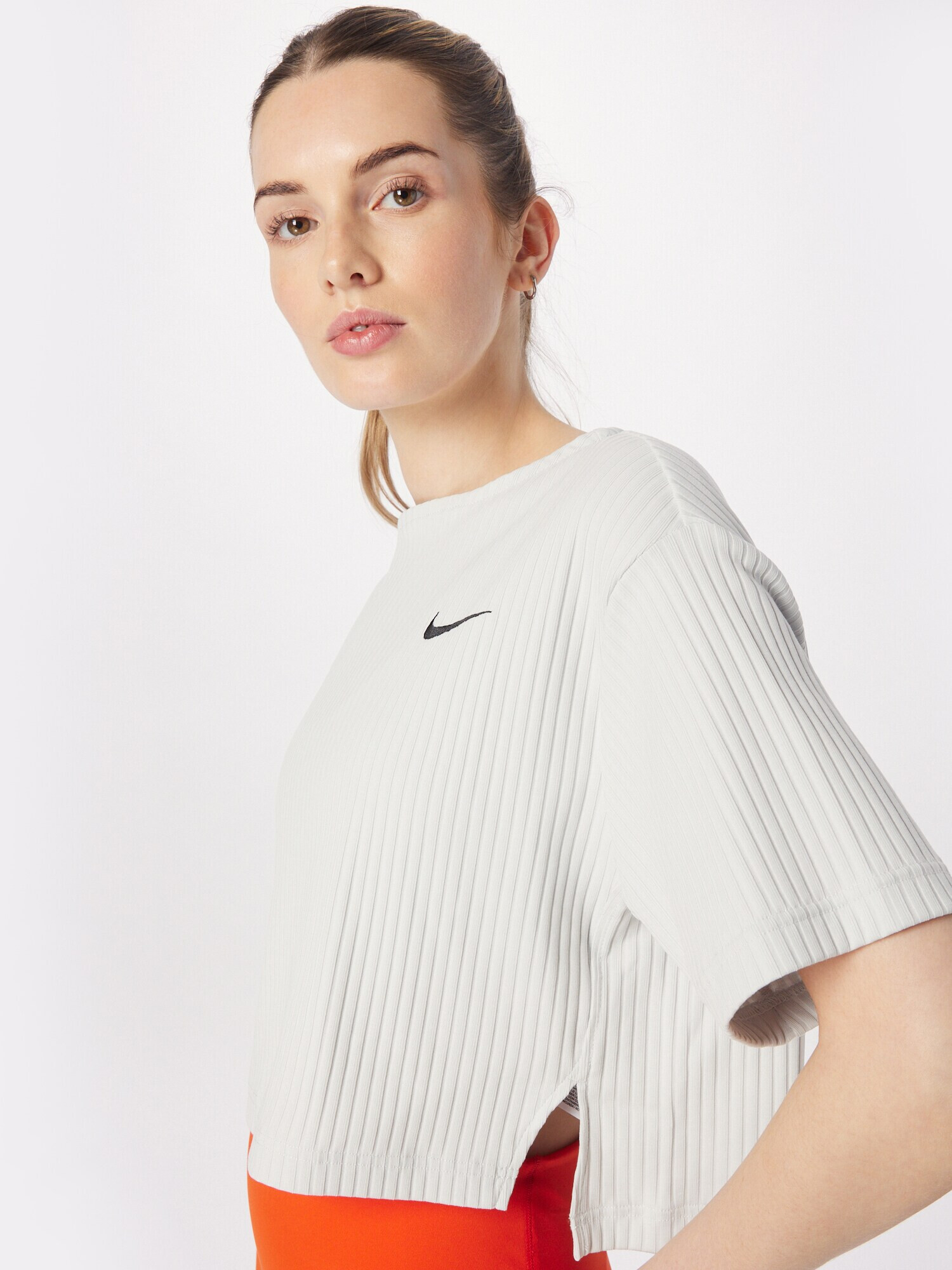 Nike Sportswear Tricou gri deschis / negru - Pled.ro