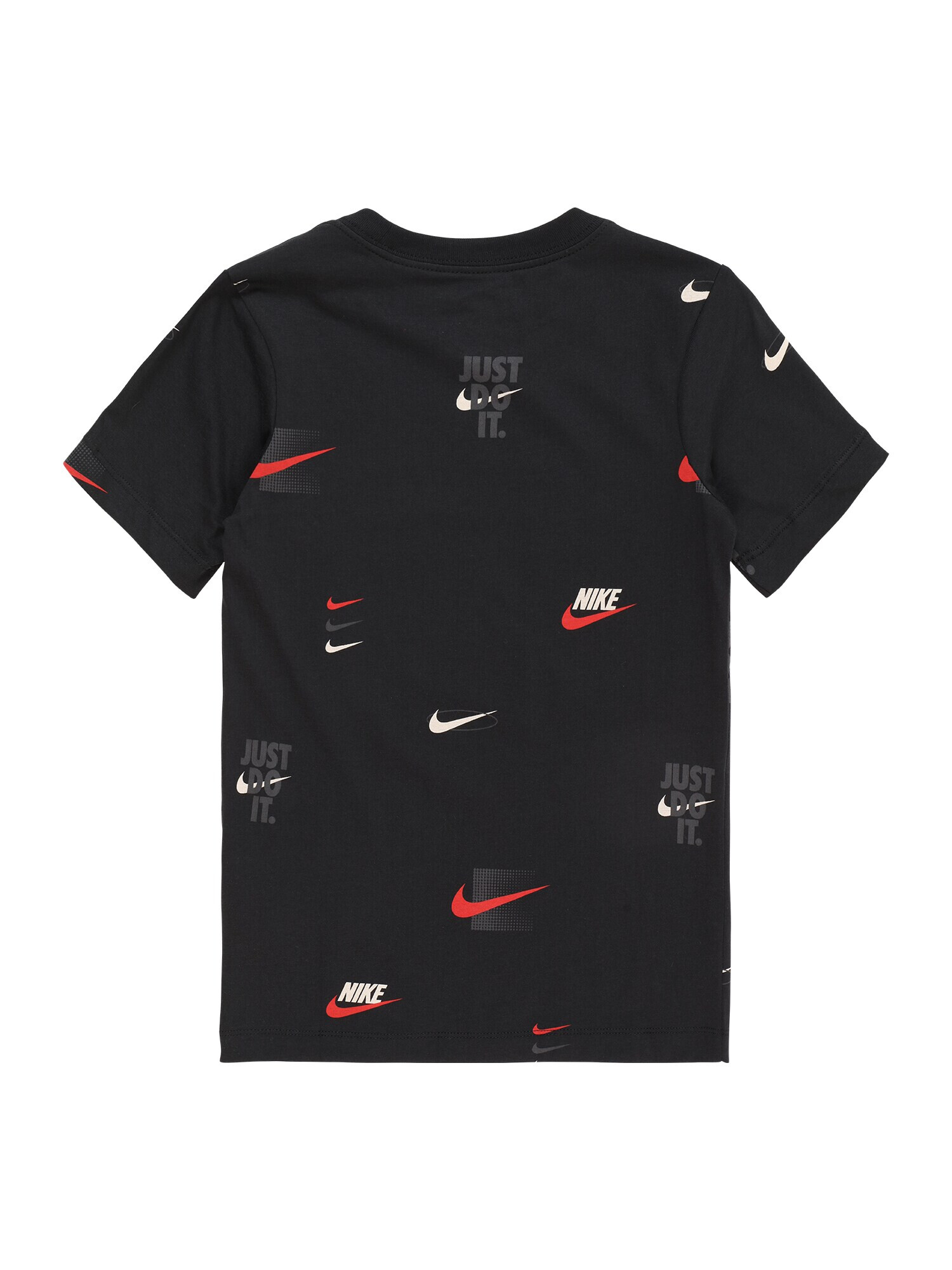 Nike Sportswear Tricou gri închis / roșu / negru / alb - Pled.ro